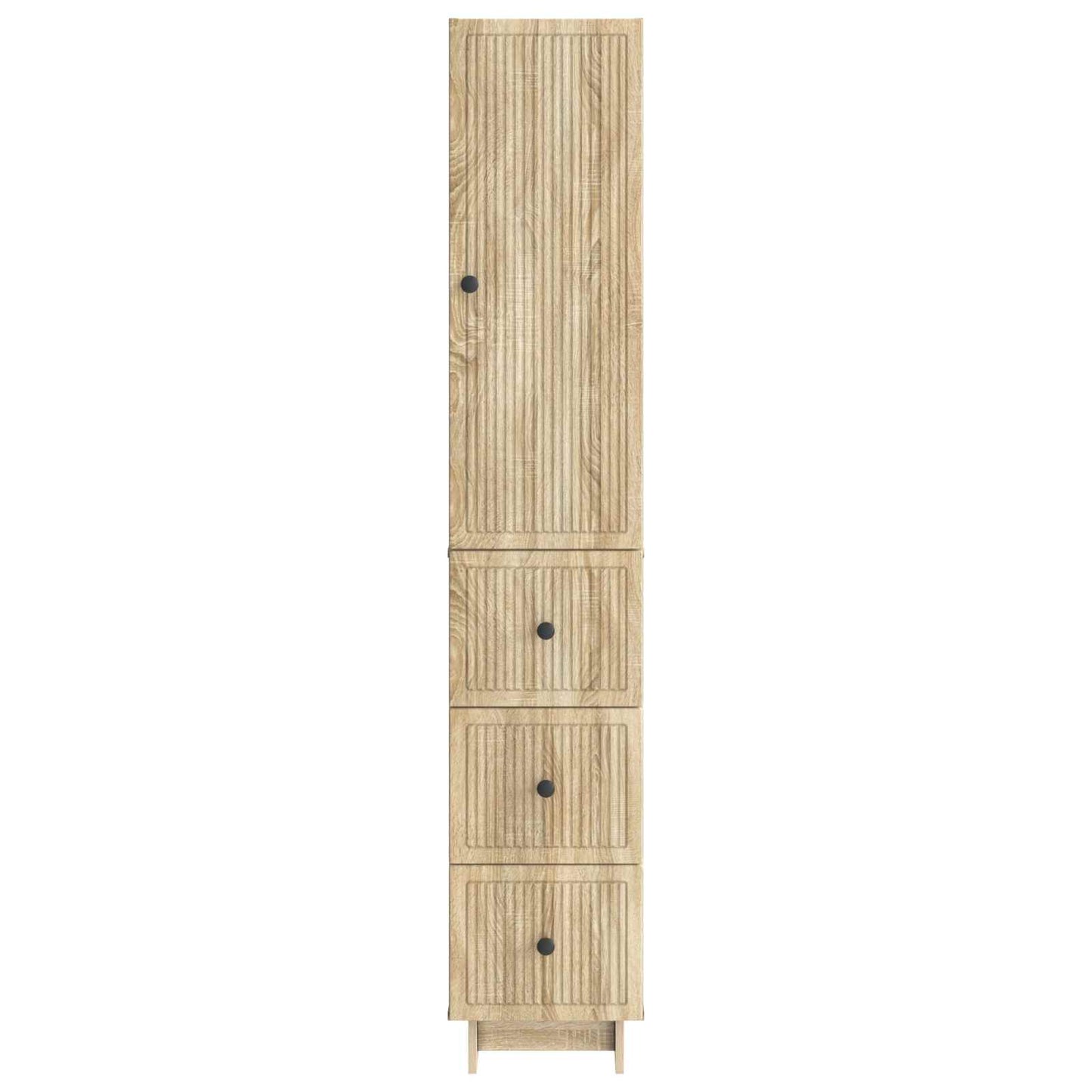 Schrankset 2 pcs 33 x 34,5 x 90 cm Holzwerkstoff