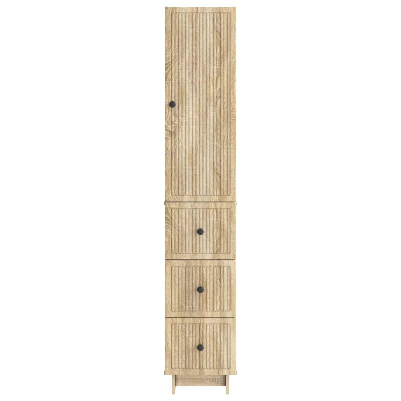 Schrankset 2 pcs 33 x 34,5 x 90 cm Holzwerkstoff