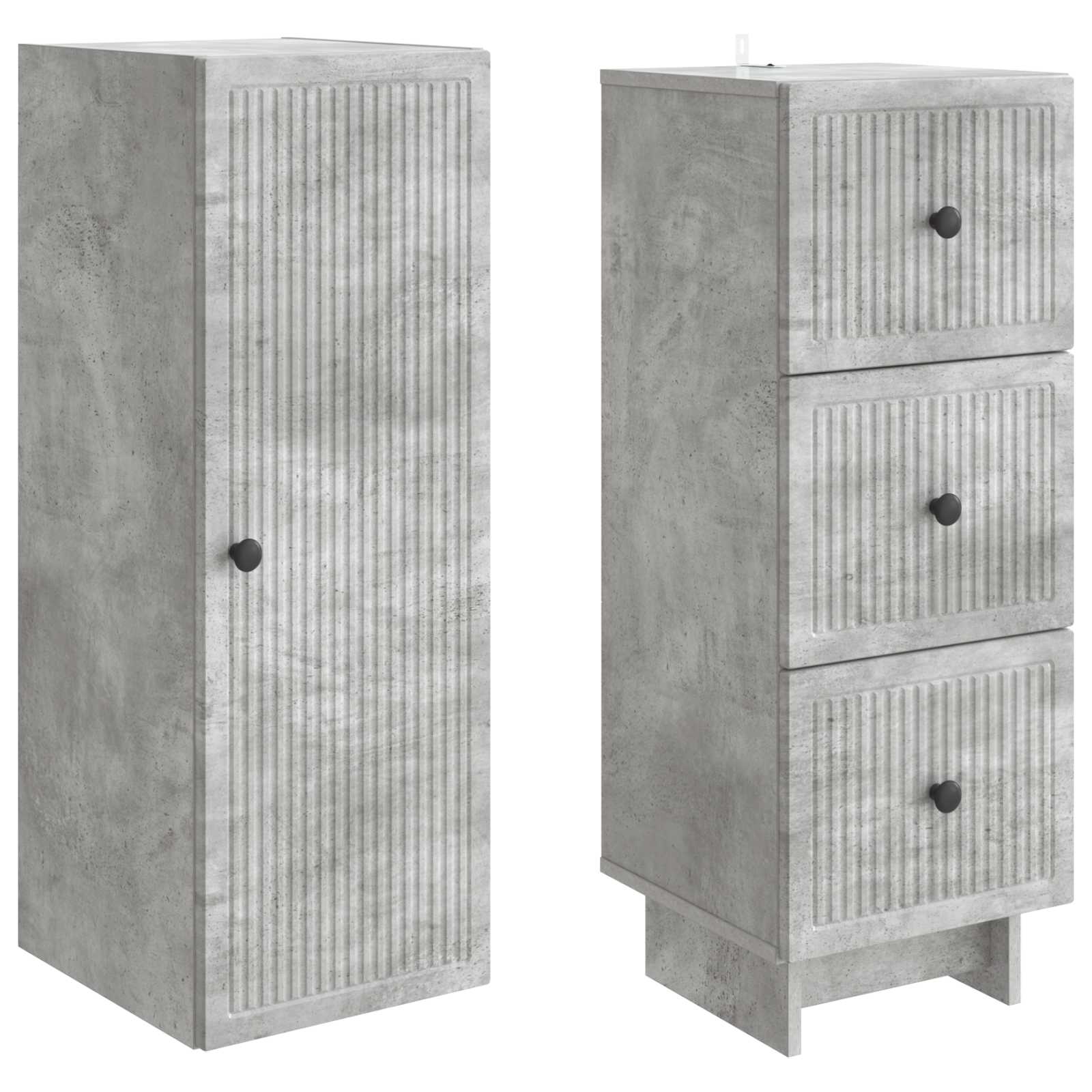 Schrankset 2 stk. Holzwerkstoff