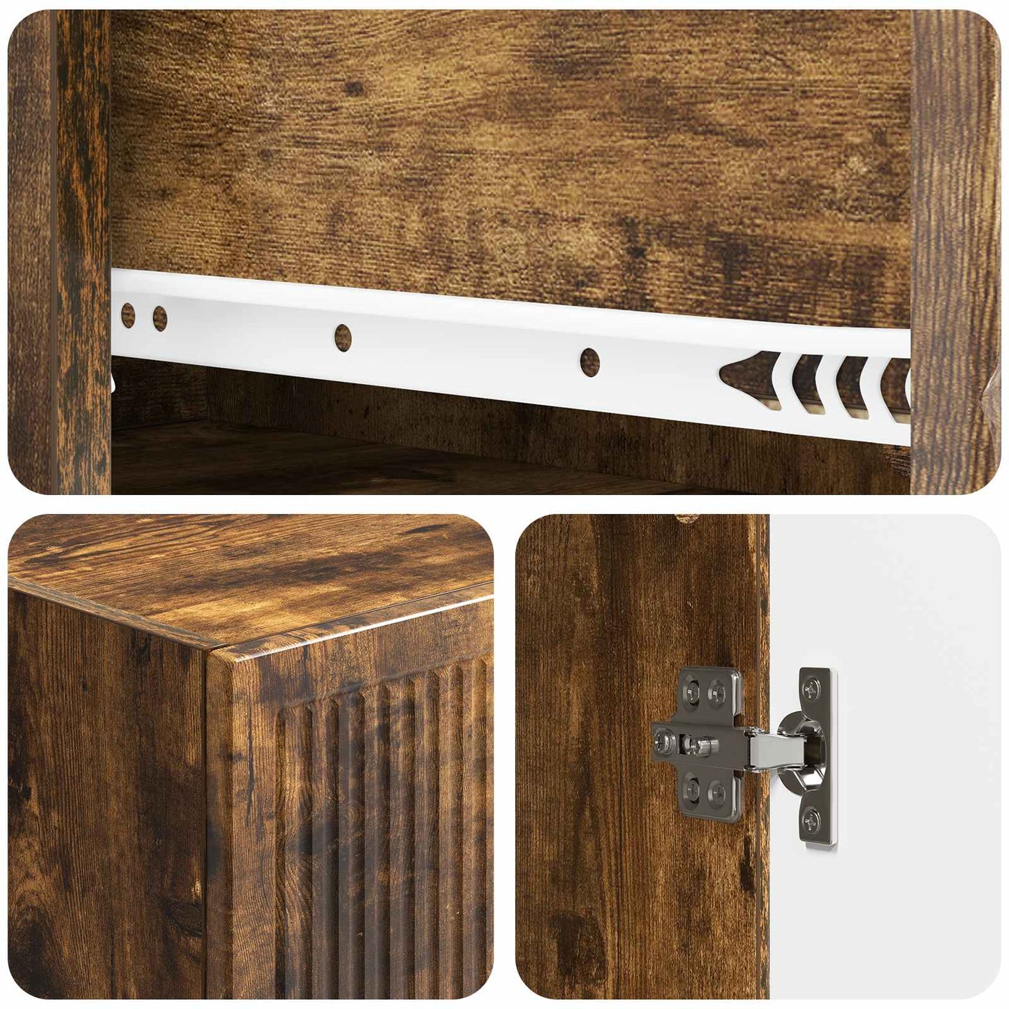 Schrankset 2 stk. Holzwerkstoff