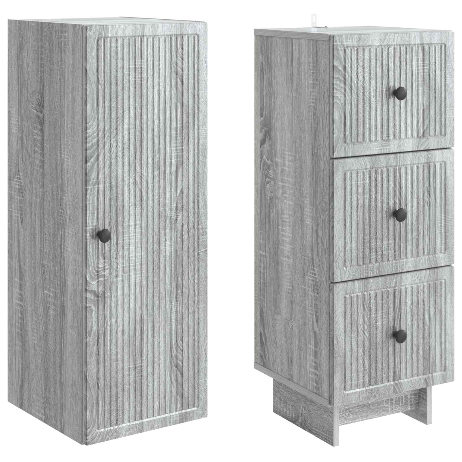 Schrankset 2 stk. Holzwerkstoff