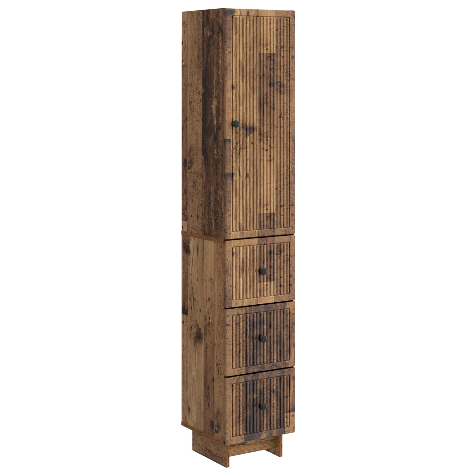 Schrankset 2 stk. Altholz Holzwerkstoff