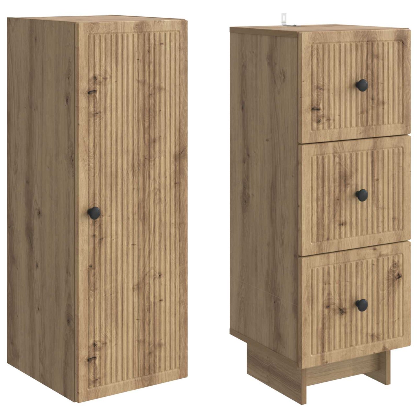 Schrankset 2 Stk. Holzwerkstoff
