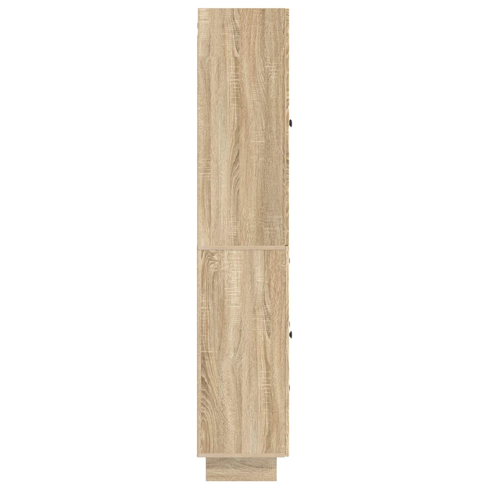 Schrankset 2 pcs 66 x 34,5 x 90 cm Holzwerkstoff