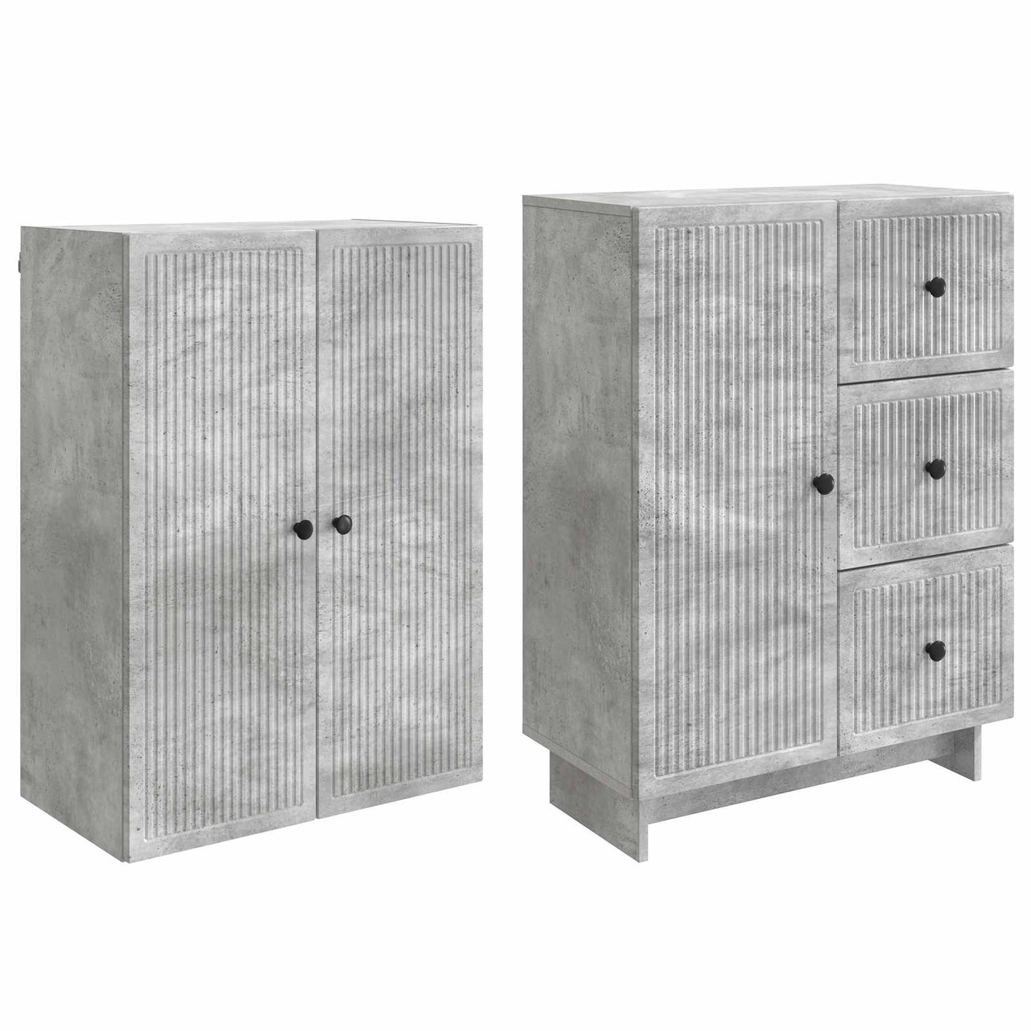 Schrankset 2 pcs 66 x 34,5 x 90 cm Holzwerkstoff