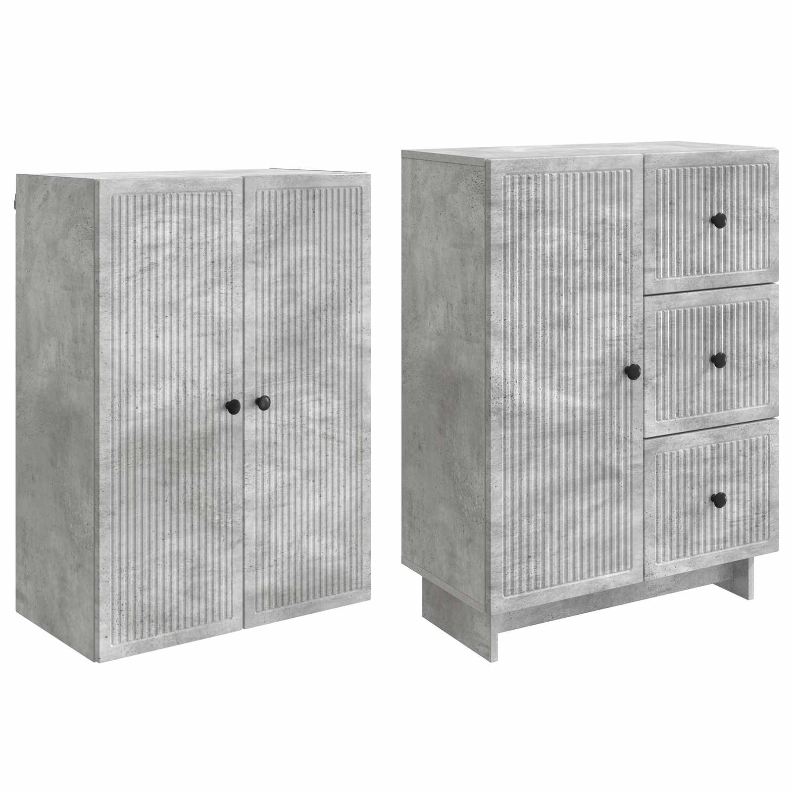 Schrankset 2 pcs 66 x 34,5 x 90 cm Holzwerkstoff
