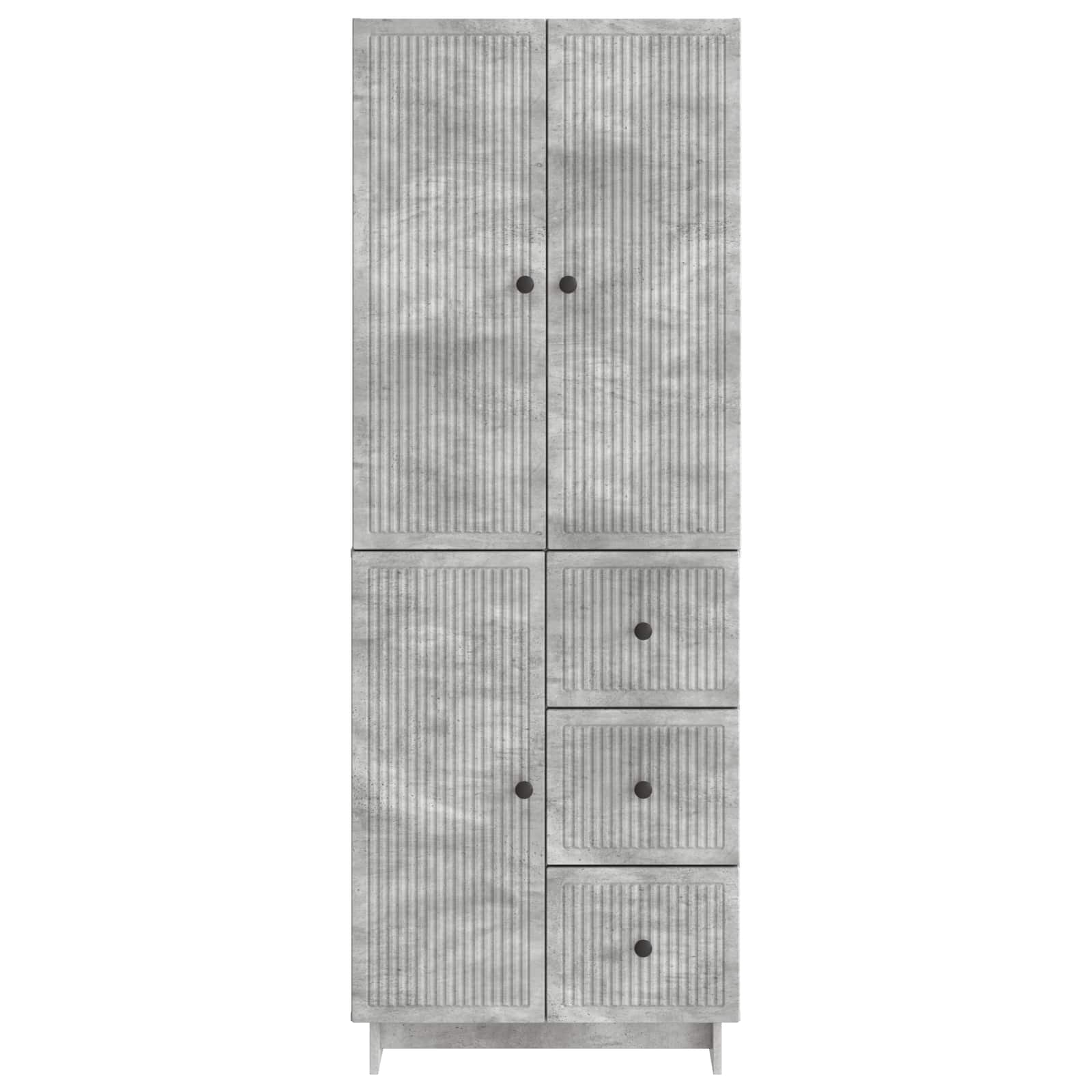 Schrankset 2 pcs 66 x 34,5 x 90 cm Holzwerkstoff