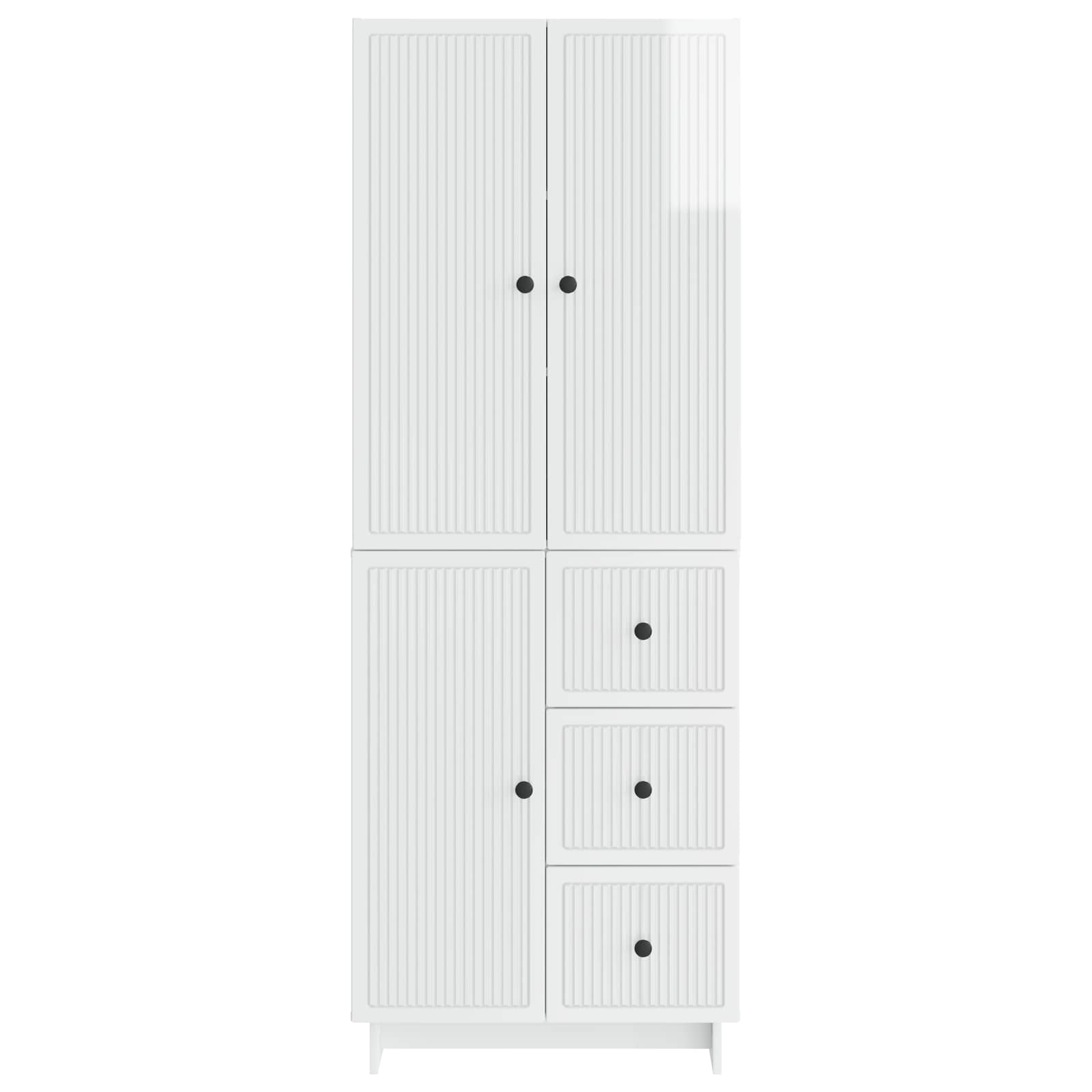 Schrankset 2 pcs 66 x 34,5 x 90 cm Holzwerkstoff