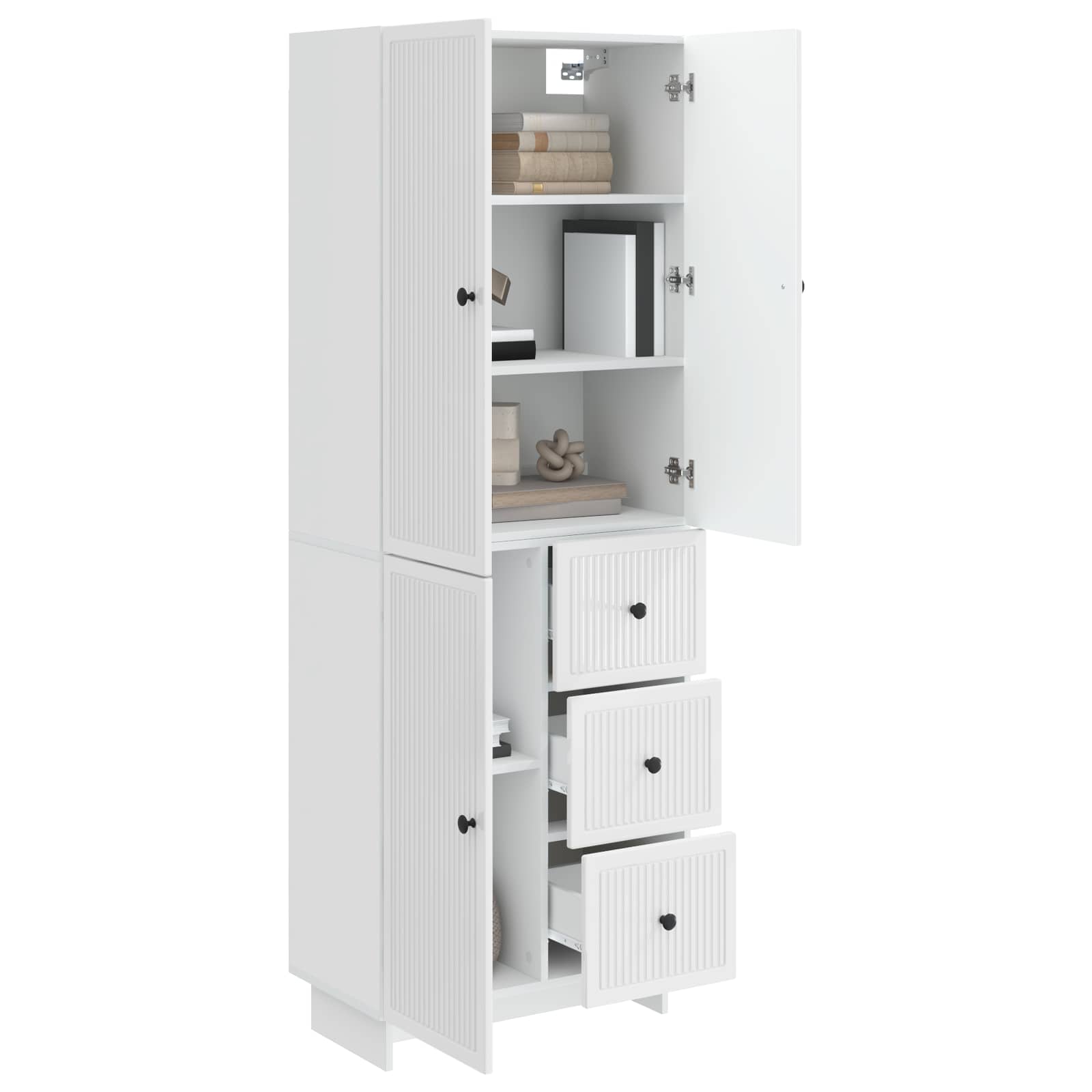 Schrankset 2 pcs 66 x 34,5 x 90 cm Holzwerkstoff