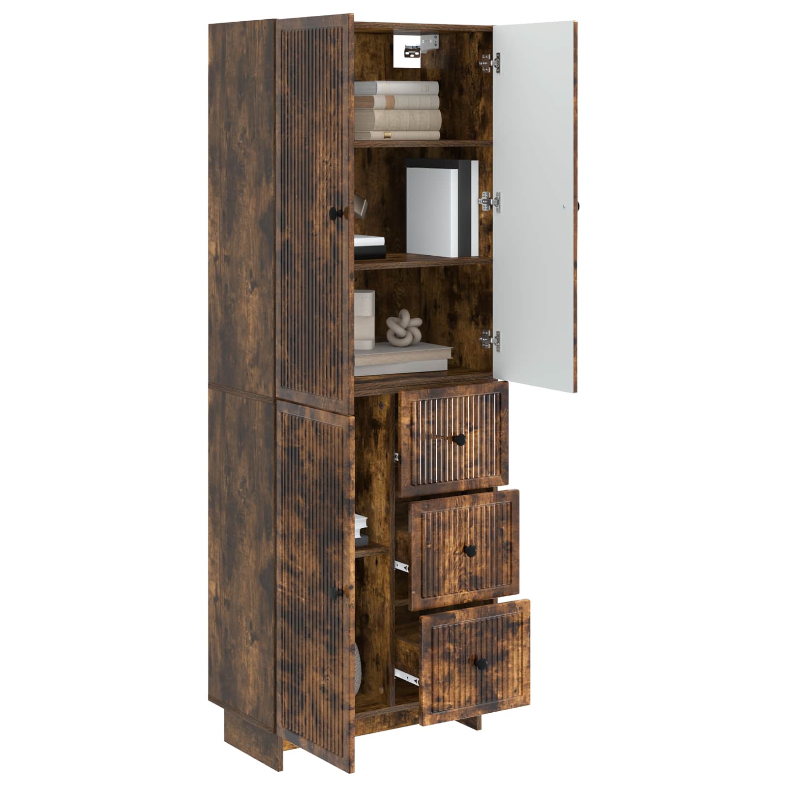 Schrankset 2 stk. Holzwerkstoff