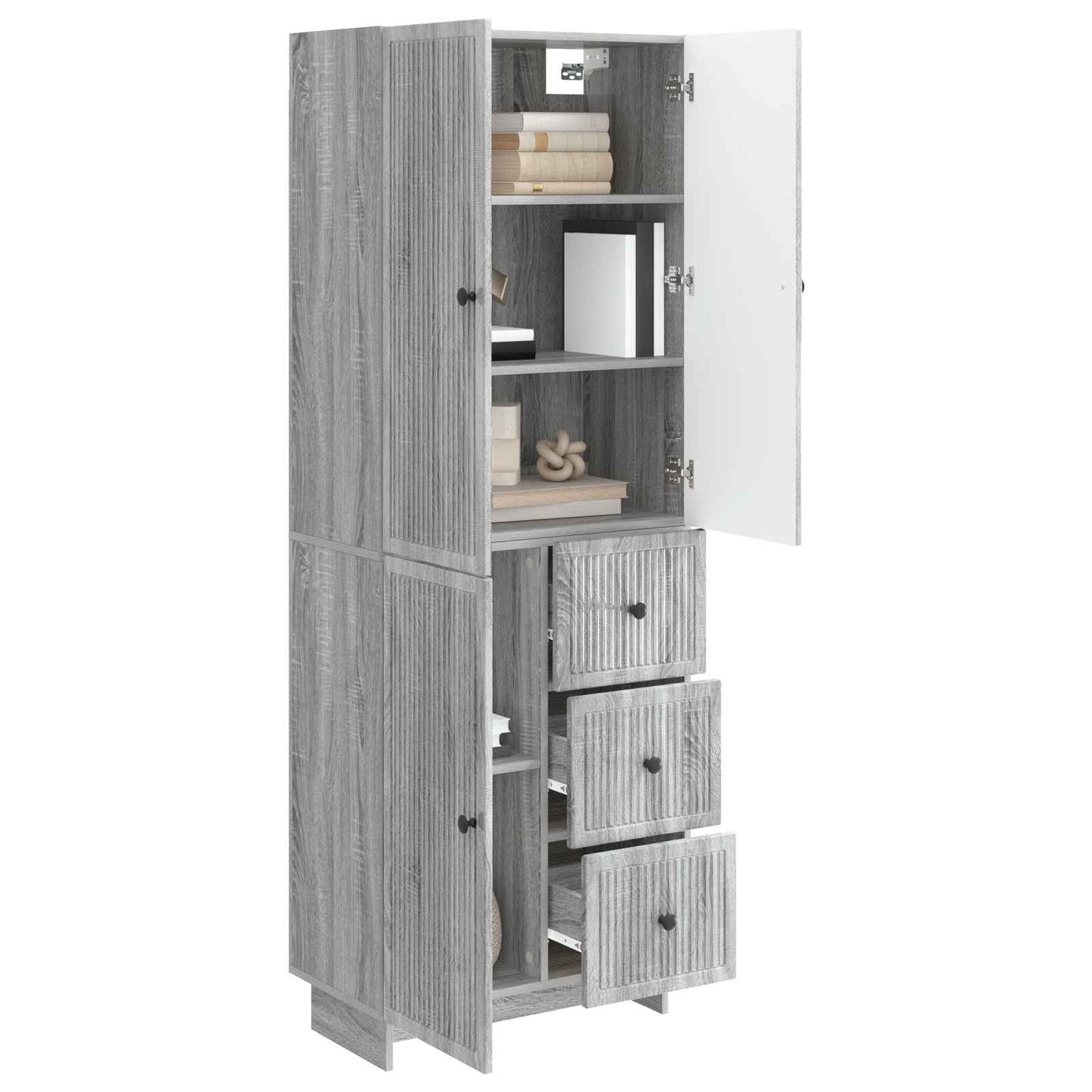 Schrankset 2 stk. Holzwerkstoff