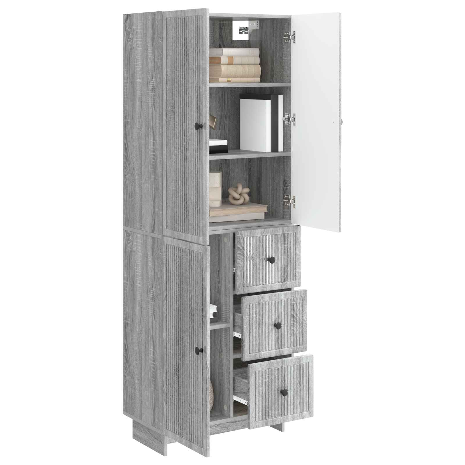 Schrankset 2 stk. Holzwerkstoff