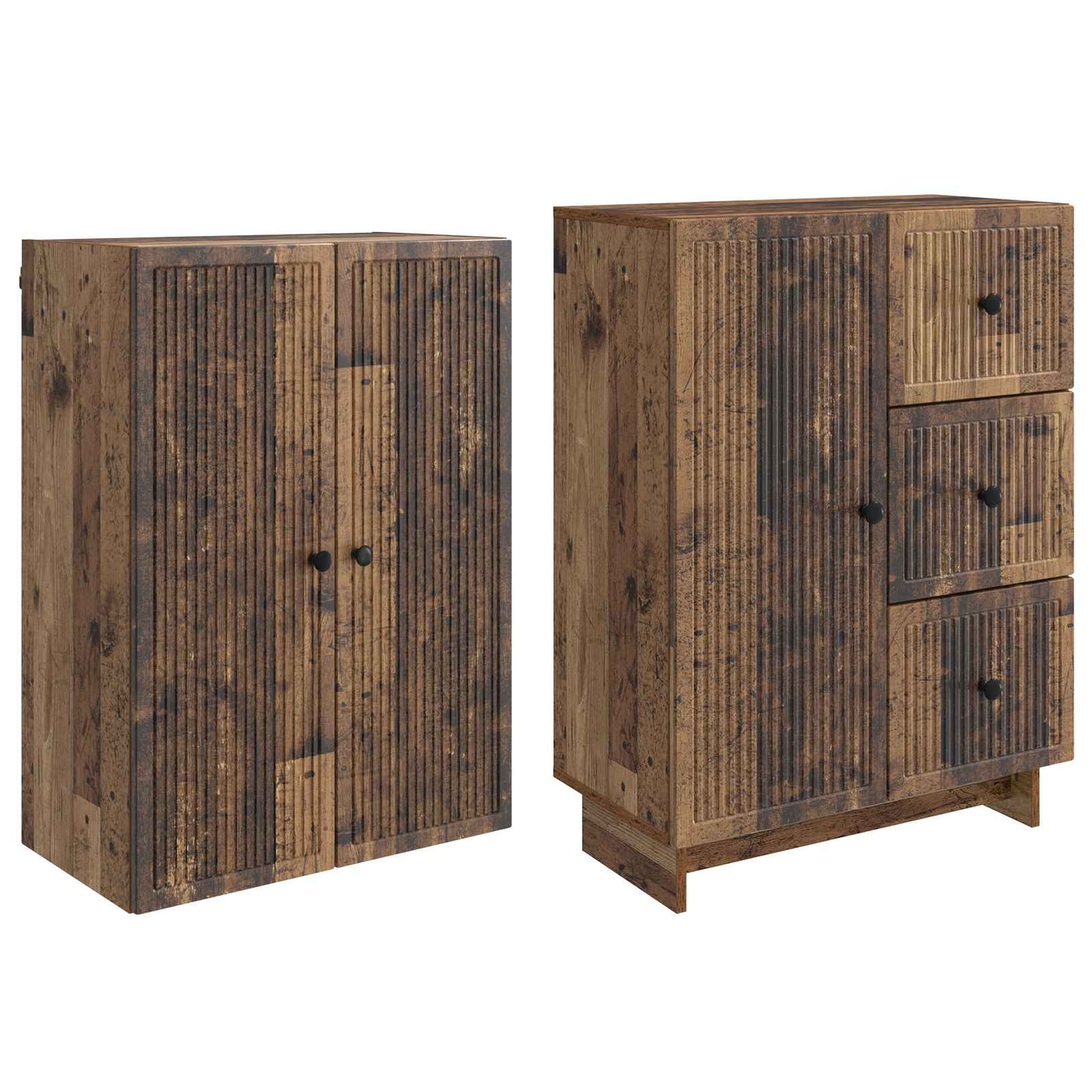 Schrankset 2 stk. Holzwerkstoff