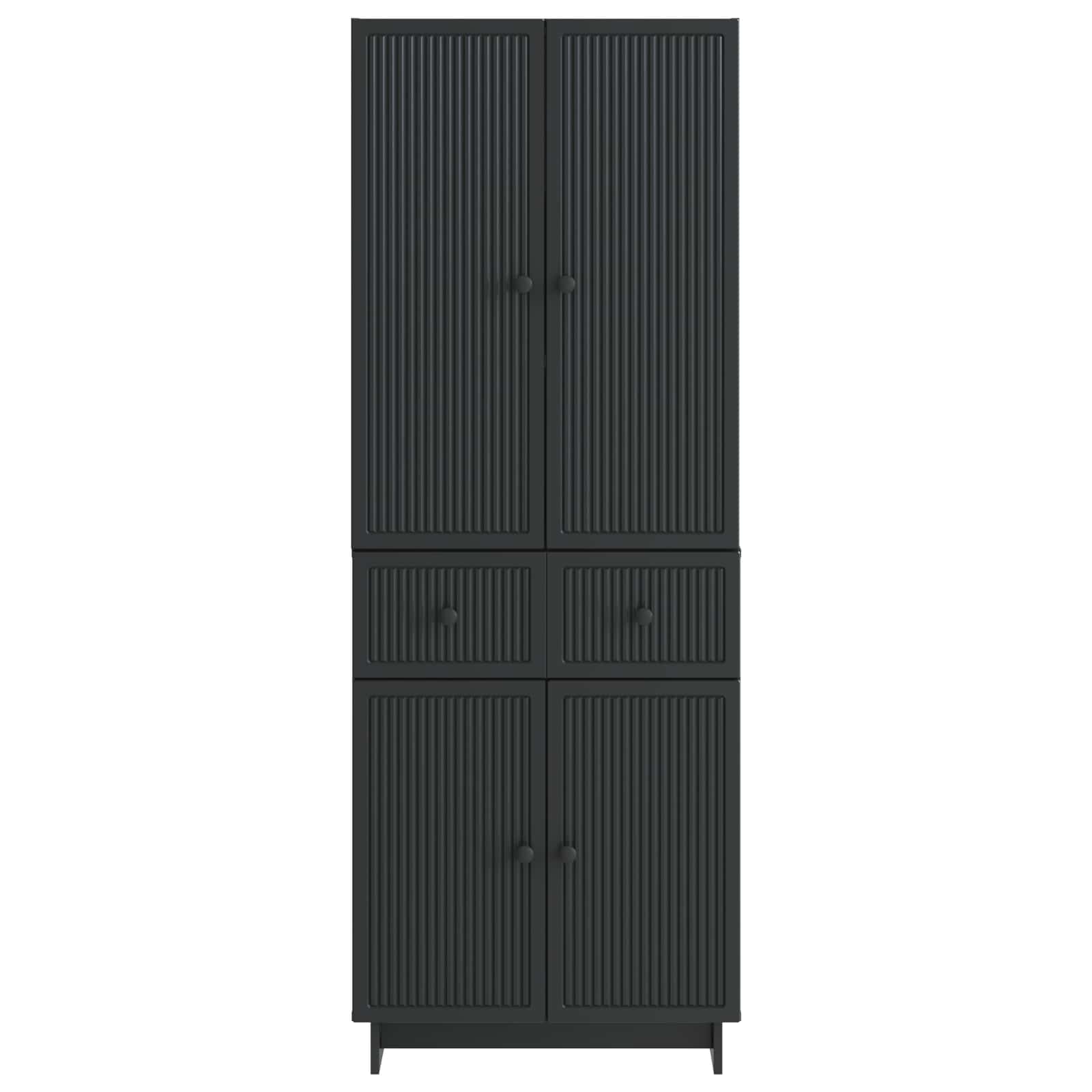 Schrankset 2 pcs 66 x 34,5 x 90 cm Holzwerkstoff