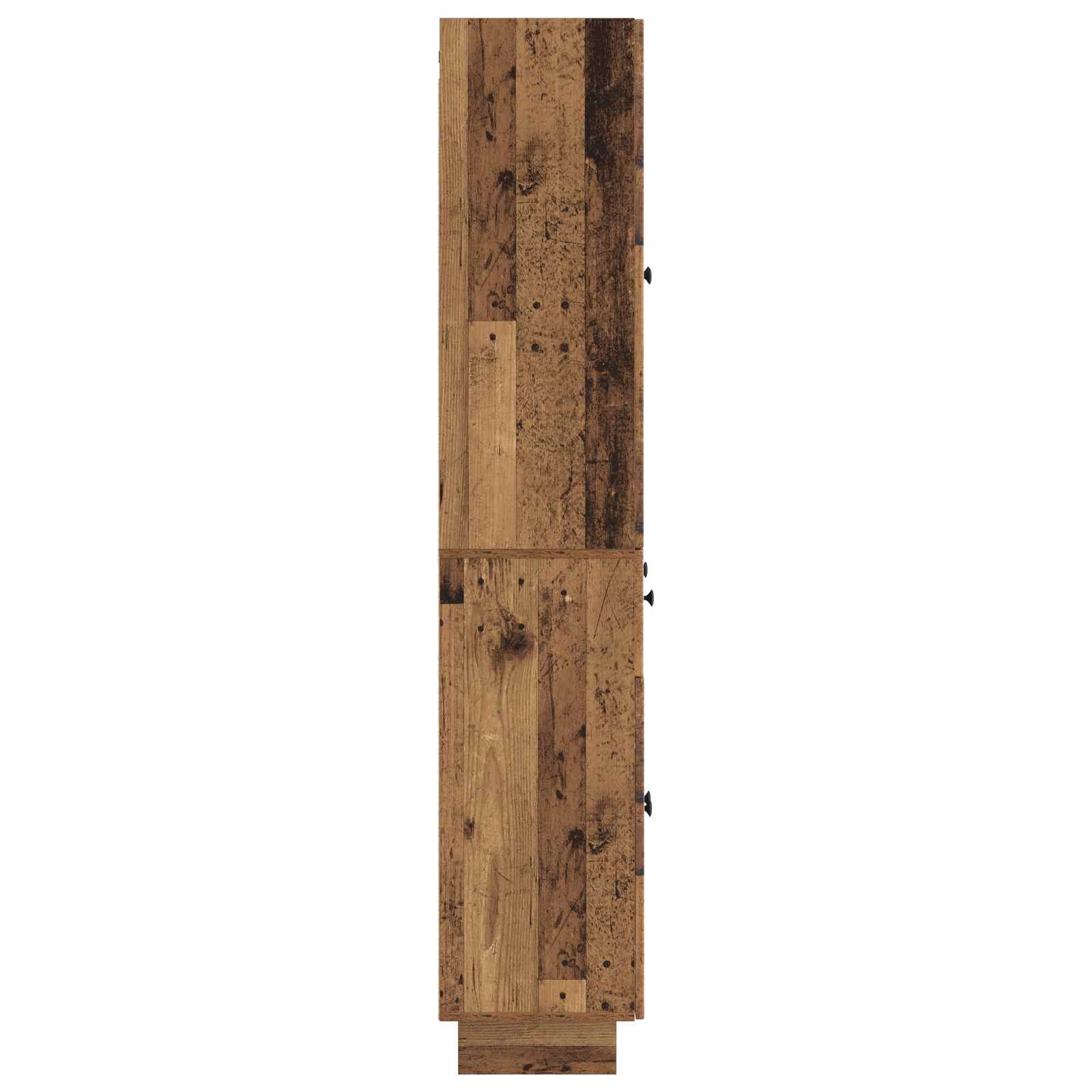 Schrankset 2 stk. Altholz Holzwerkstoff