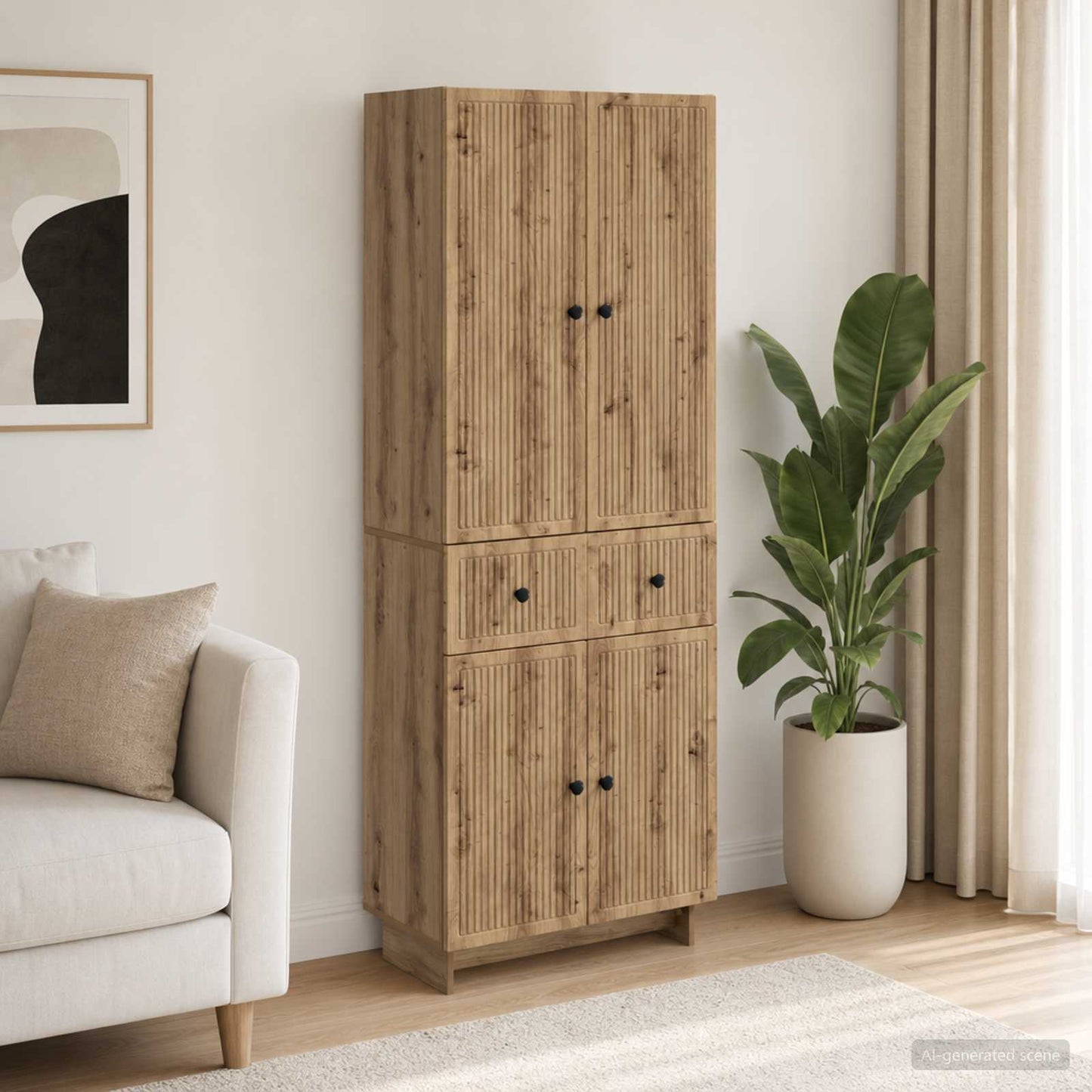 Schrankset 2 Stk. Holzwerkstoff