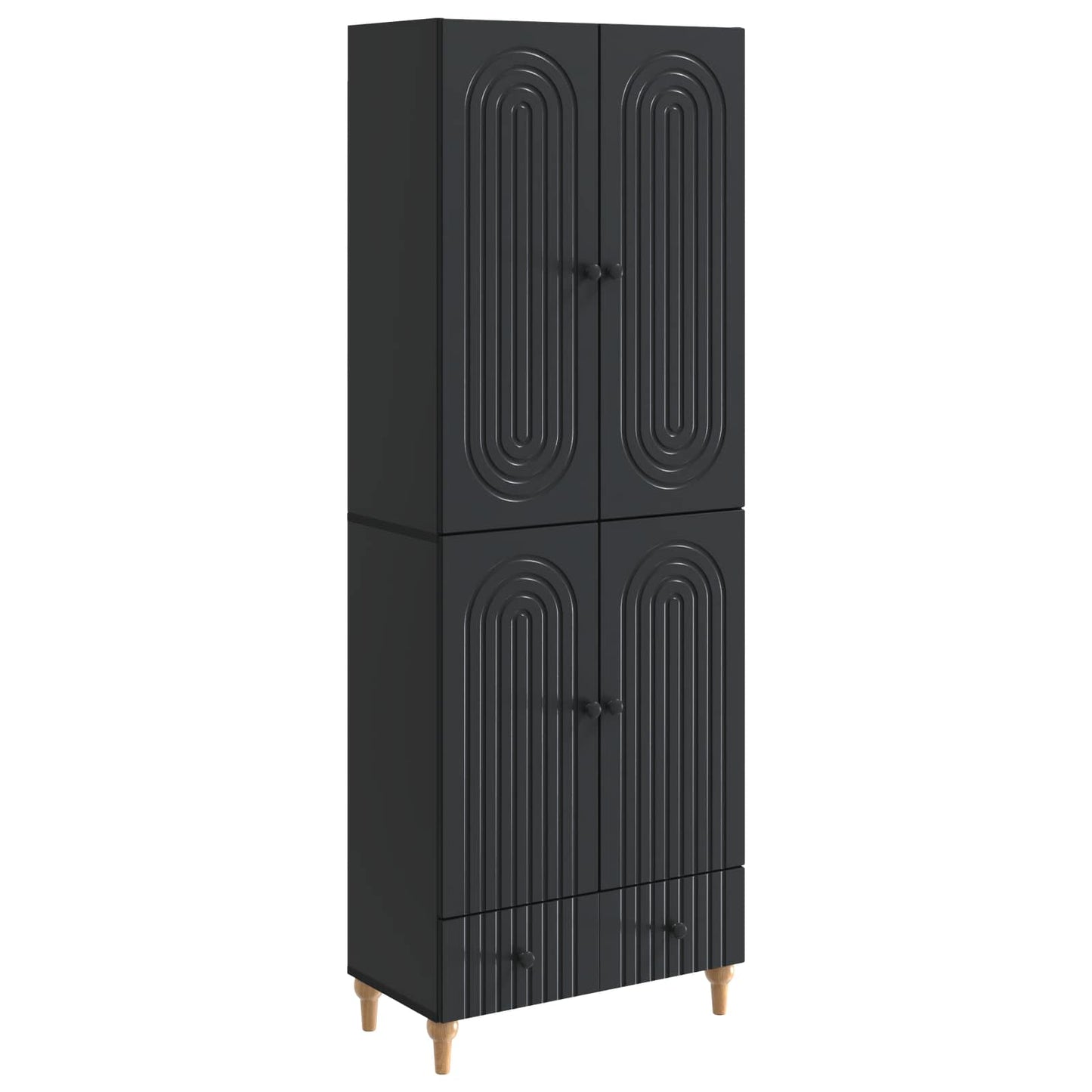 Schrankset 2 pcs 66 x 34,5 x 95 cm Holzwerkstoff