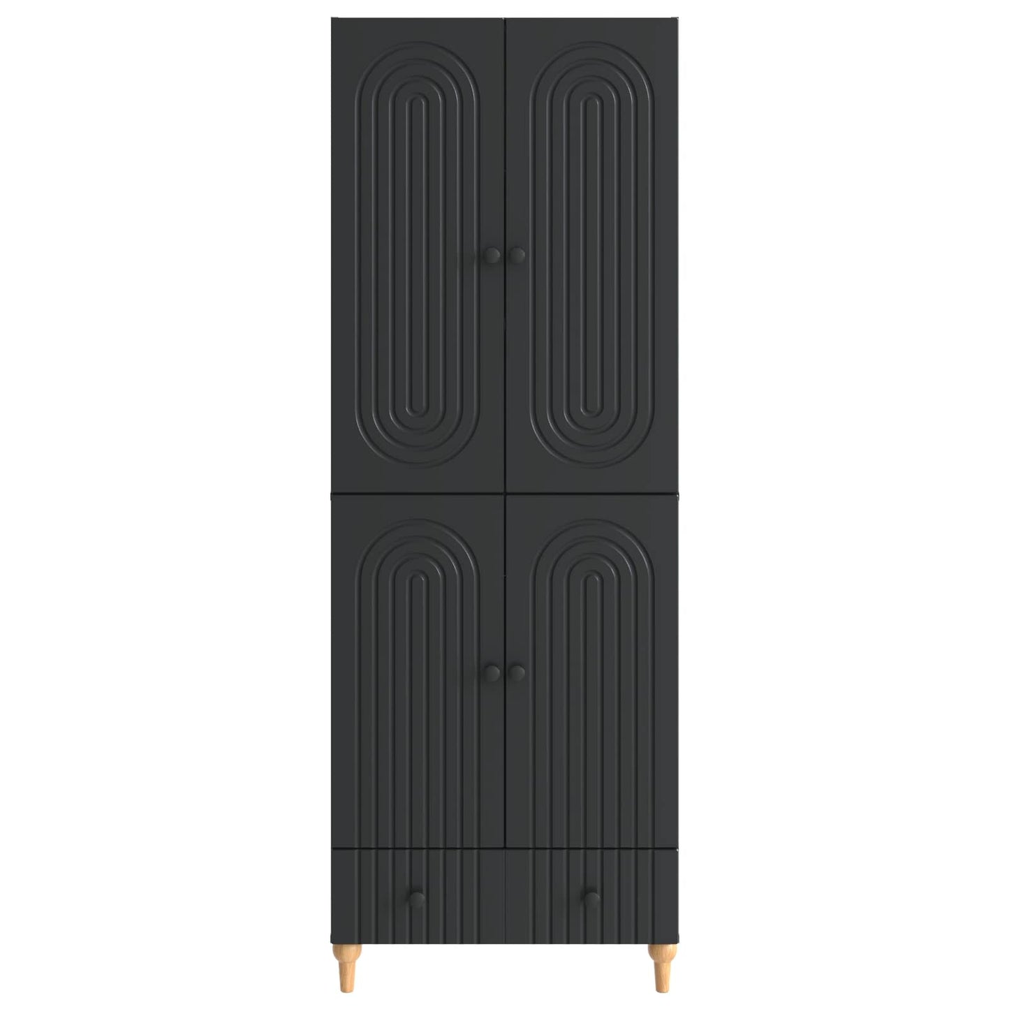 Schrankset 2 pcs 66 x 34,5 x 95 cm Holzwerkstoff