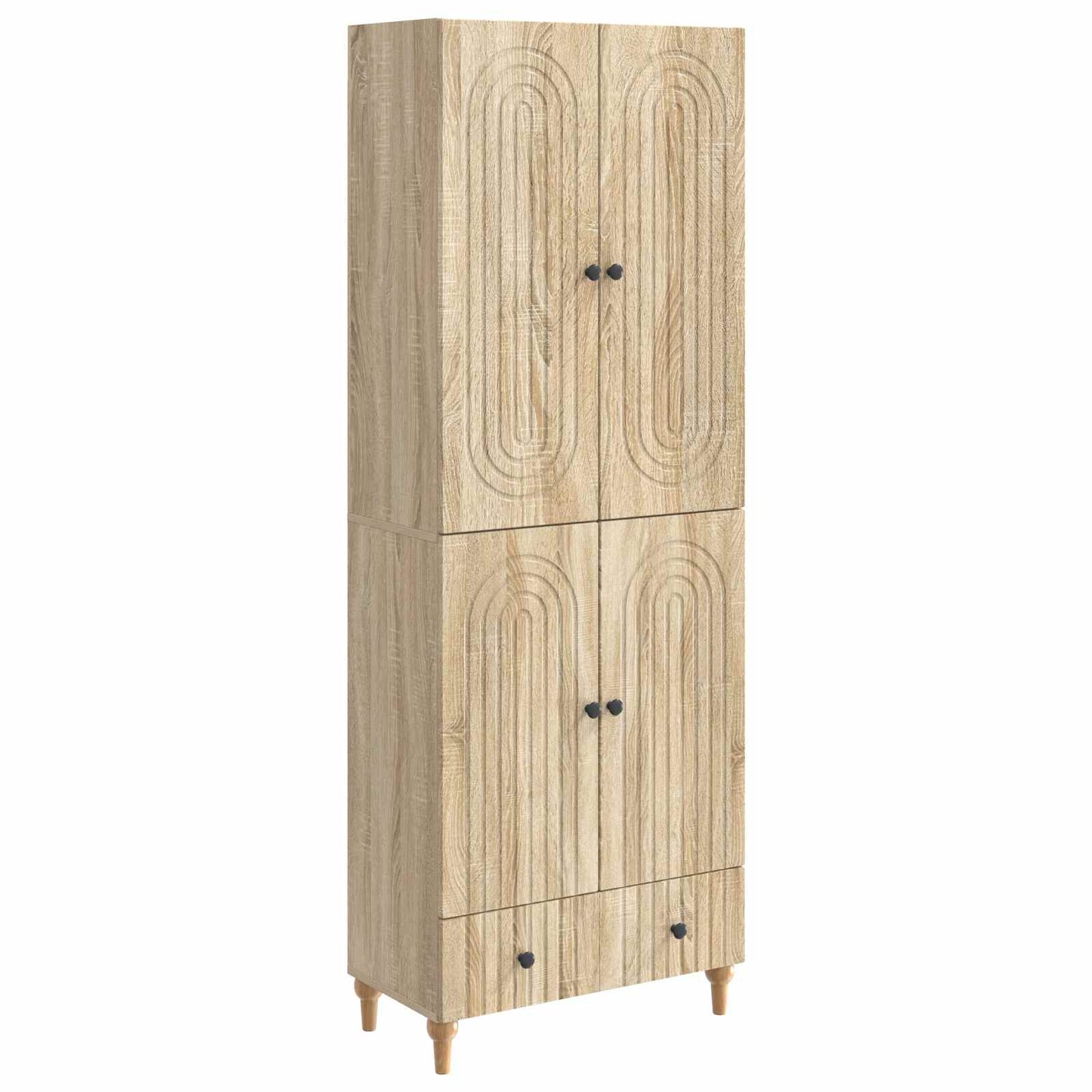 Schrankset 2 pcs 66 x 34,5 x 95 cm Holzwerkstoff
