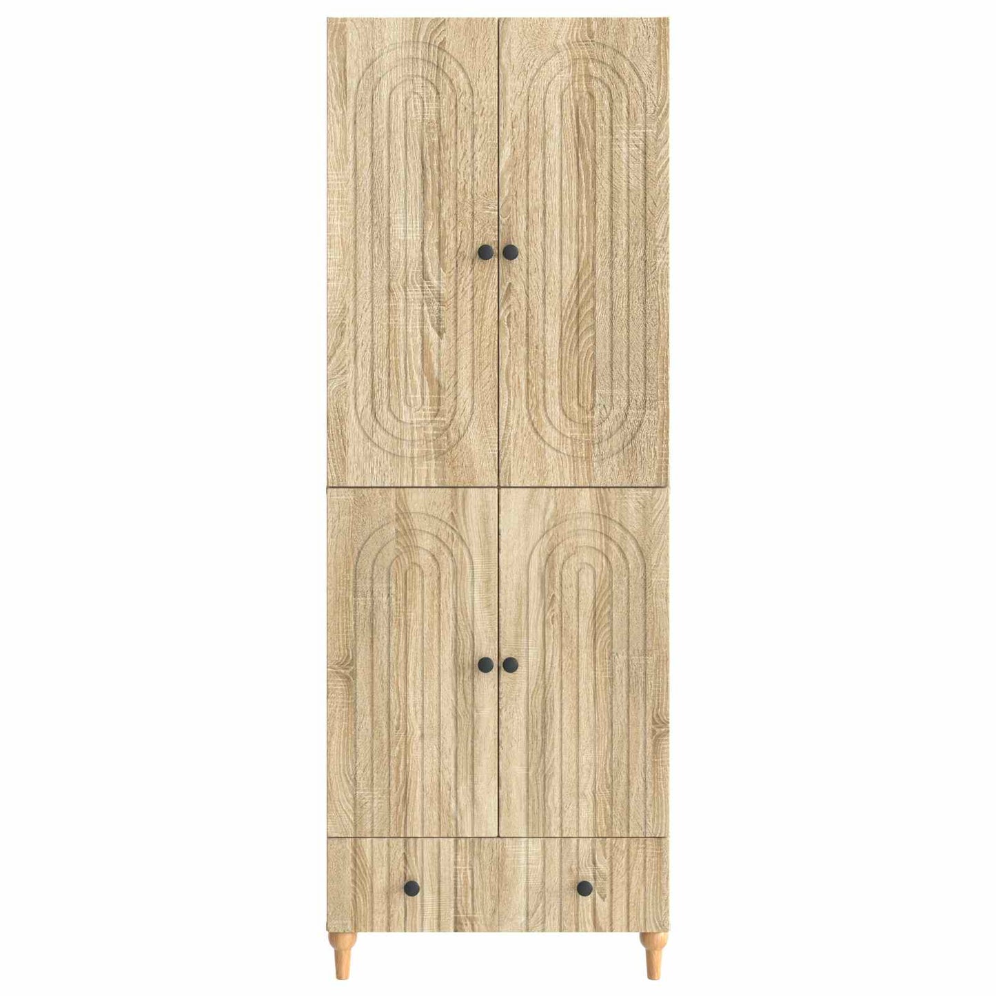 Schrankset 2 pcs 66 x 34,5 x 95 cm Holzwerkstoff