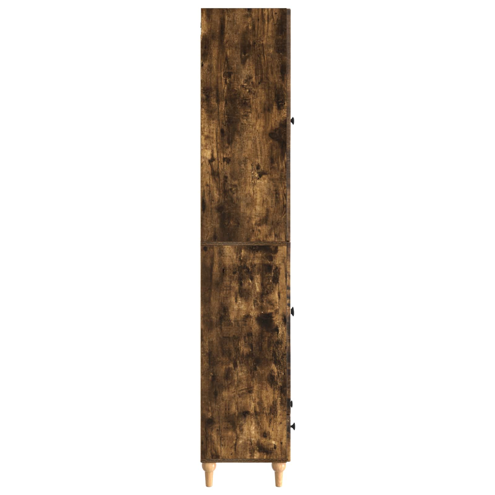 Schrankset 2 stk. Räuchereiche Holzwerkstoff