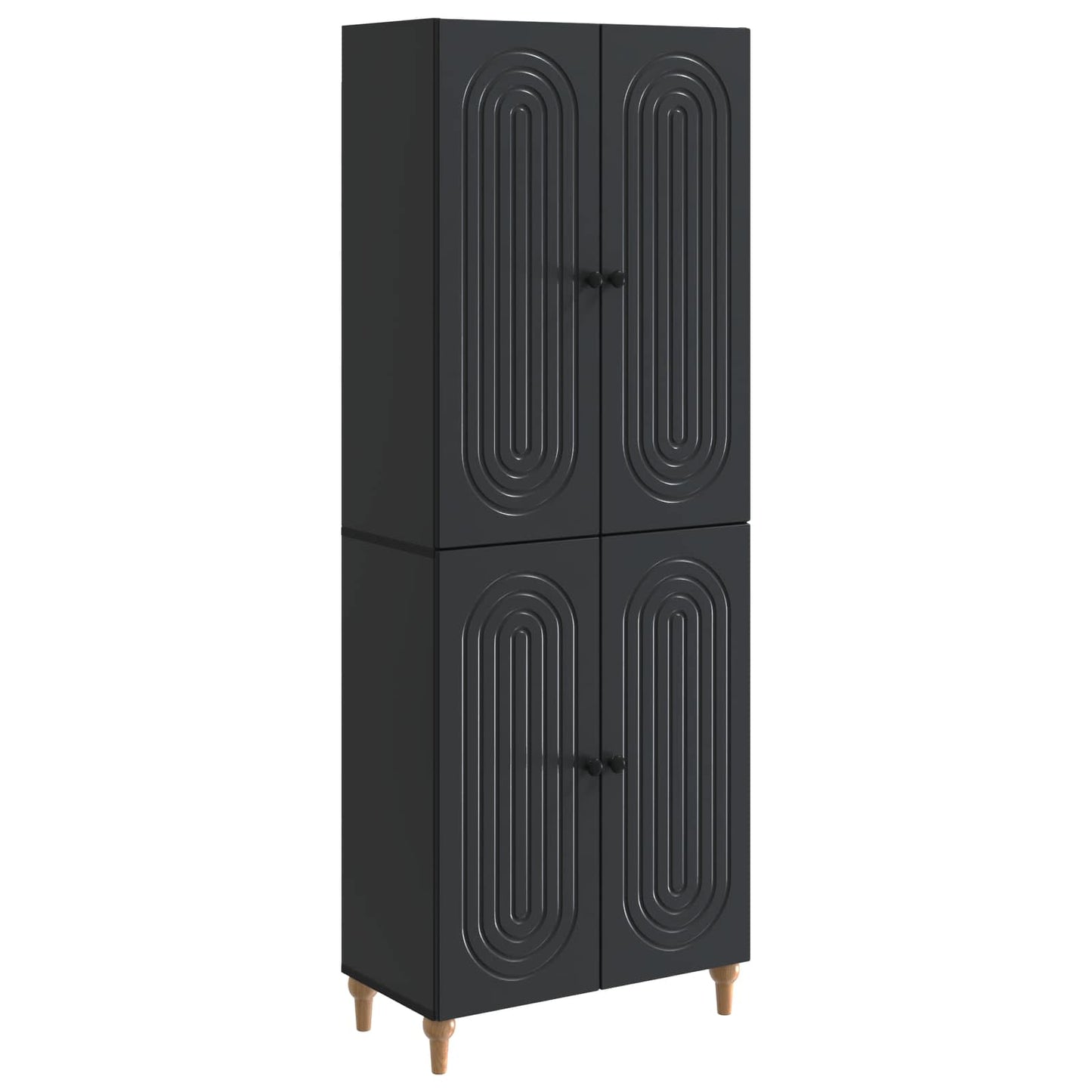 Schrankset 2 pcs 66 x 34,5 x 90 cm Holzwerkstoff