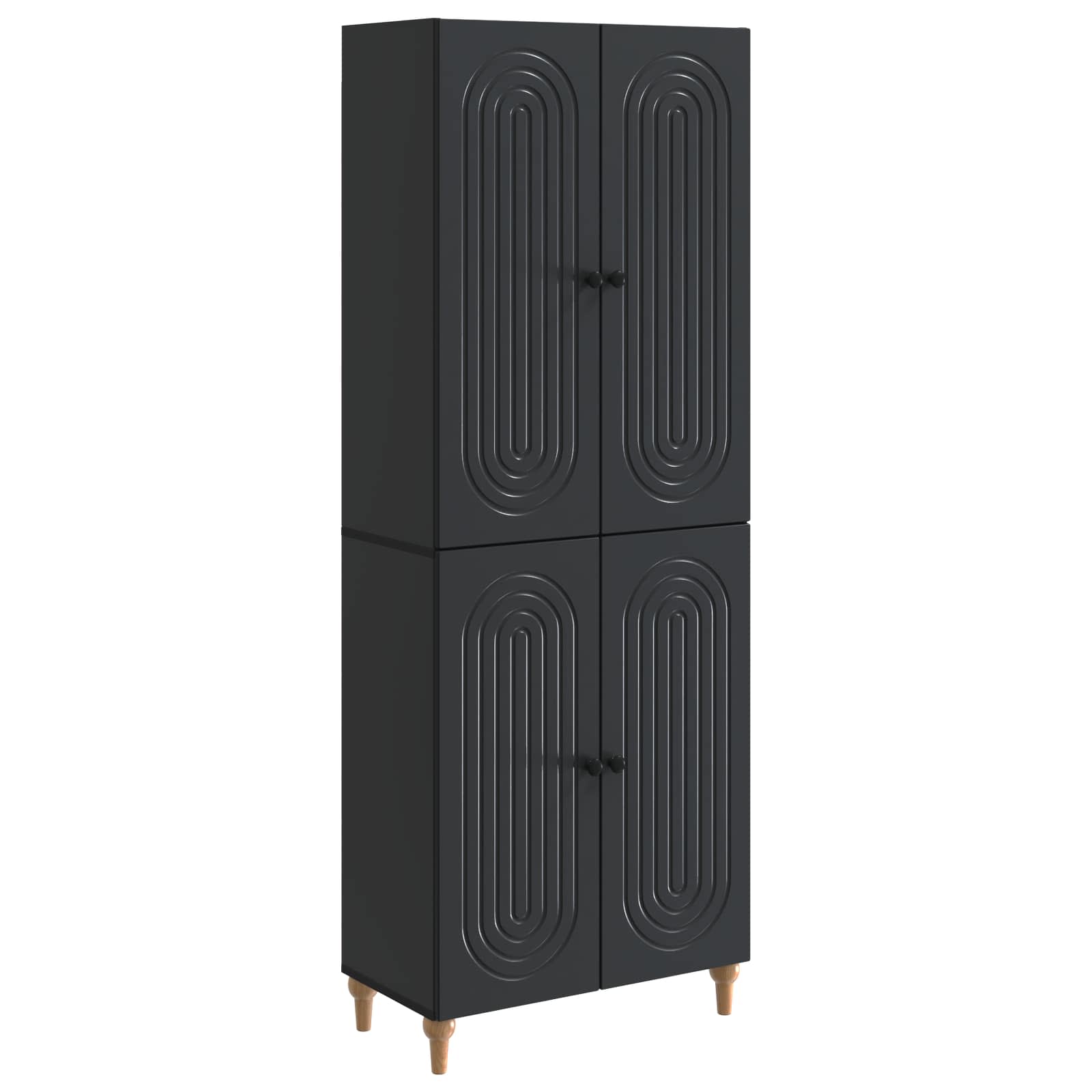 Schrankset 2 pcs 66 x 34,5 x 90 cm Holzwerkstoff
