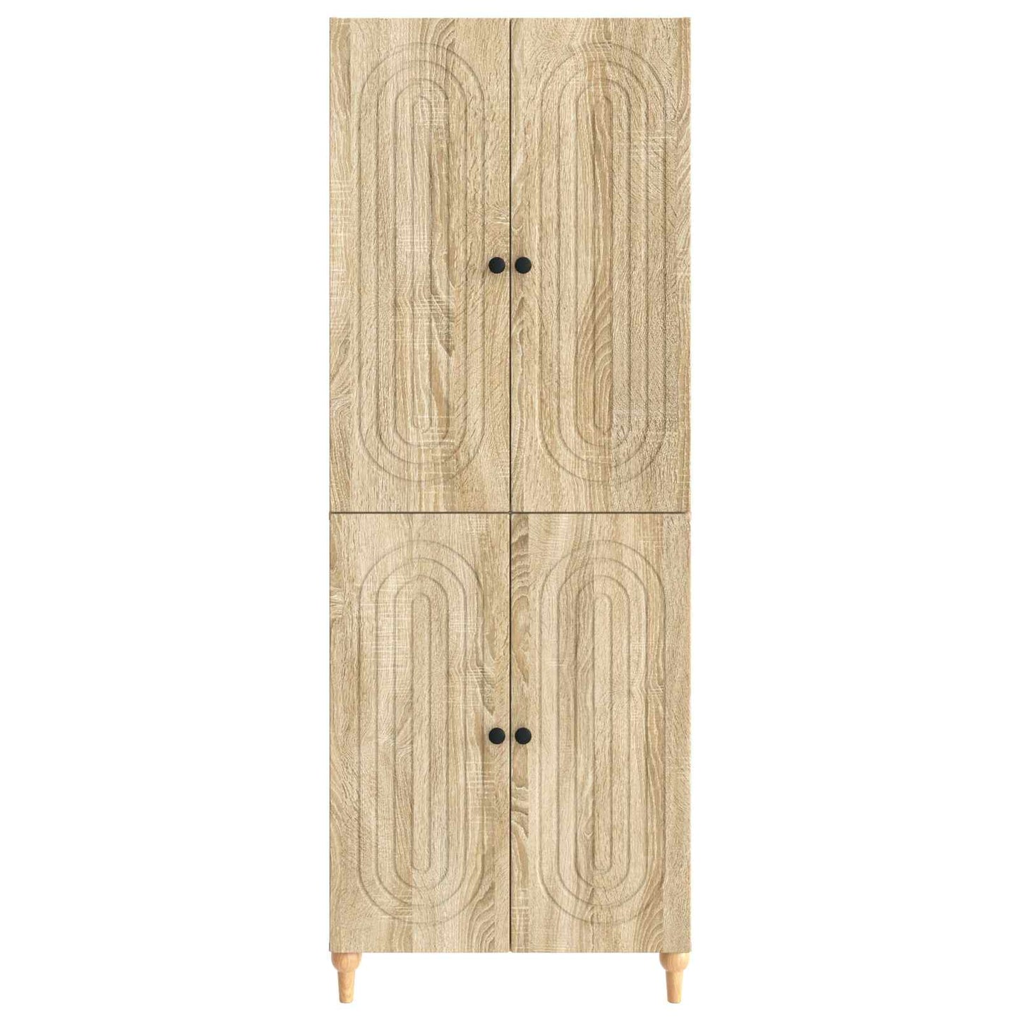 Schrankset 2 pcs 66 x 34,5 x 90 cm Holzwerkstoff