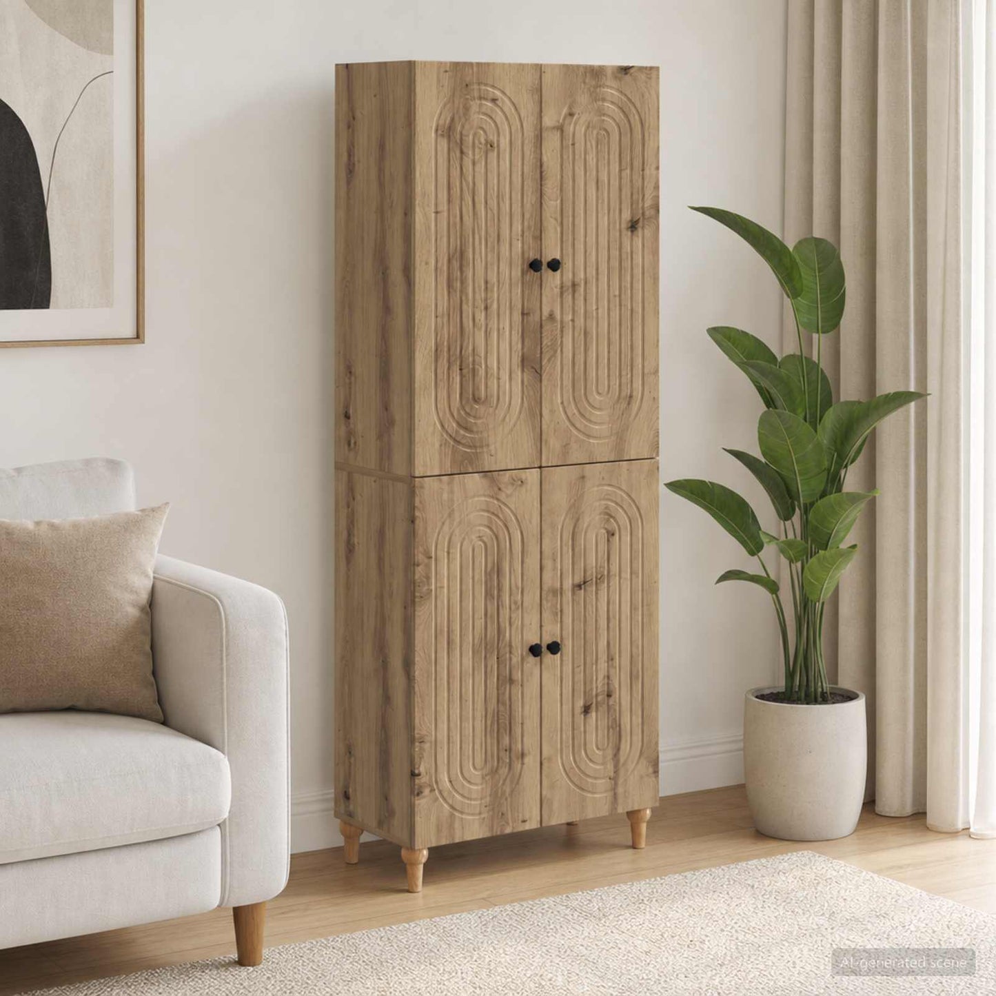 Schrankset 2 Stk. Holzwerkstoff