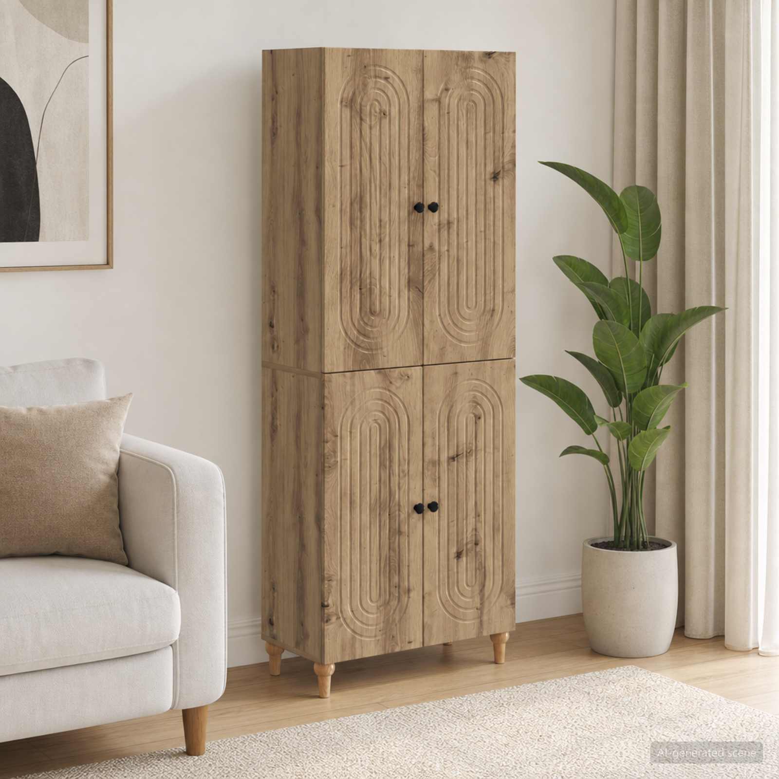 Schrankset 2 Stk. Holzwerkstoff