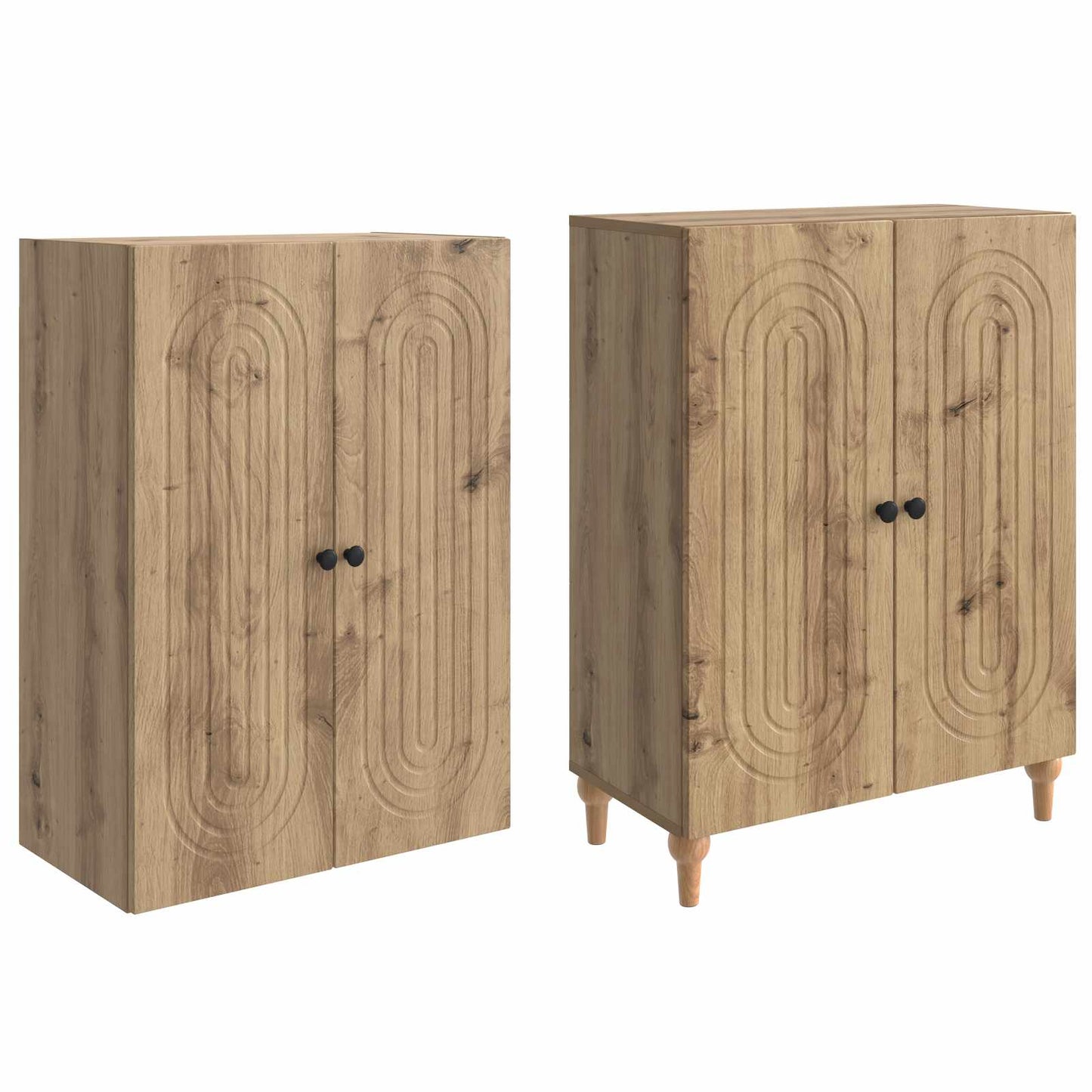 Schrankset 2 Stk. Holzwerkstoff