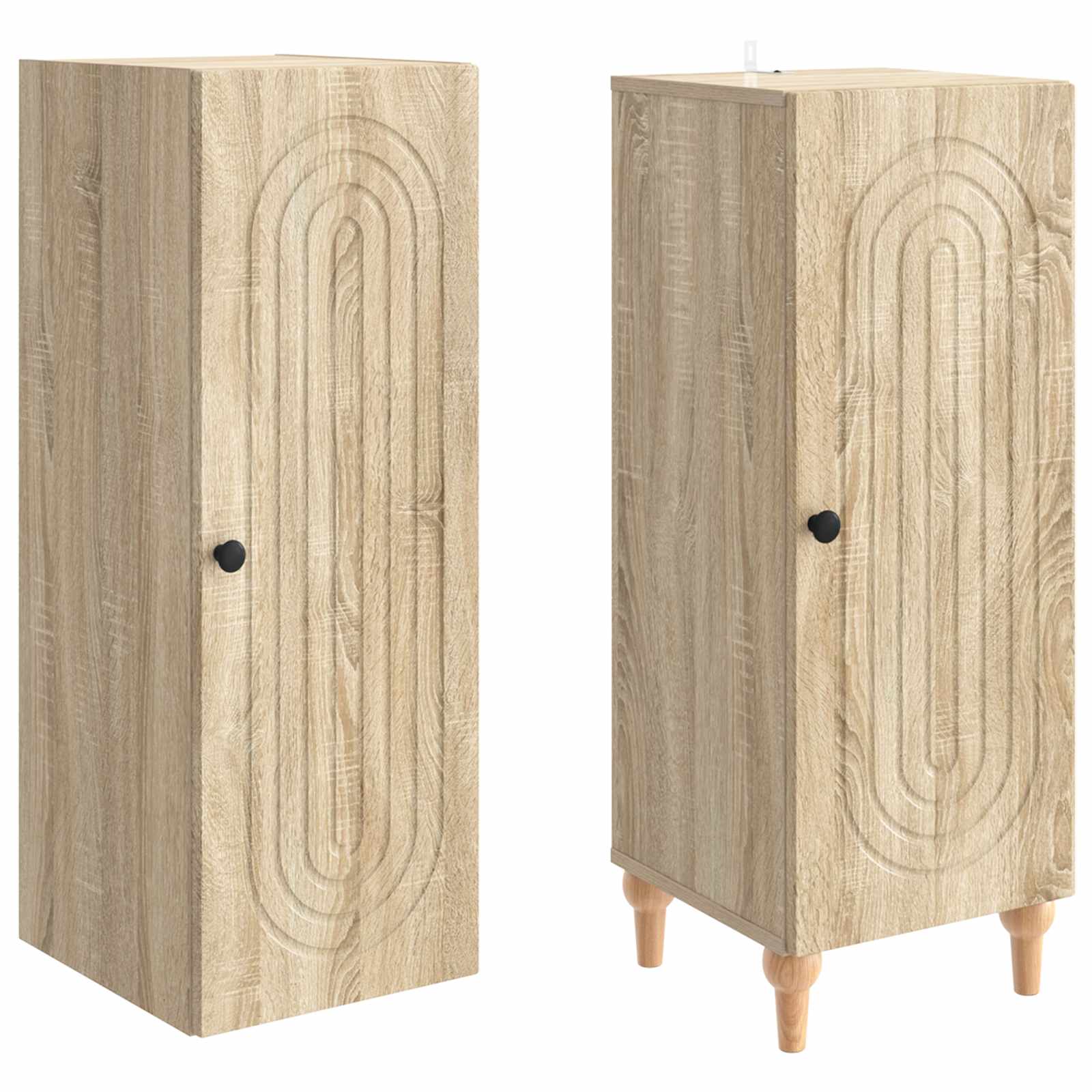 Schrankset 2 pcs Sonoma-Eiche Holzwerkstoff
