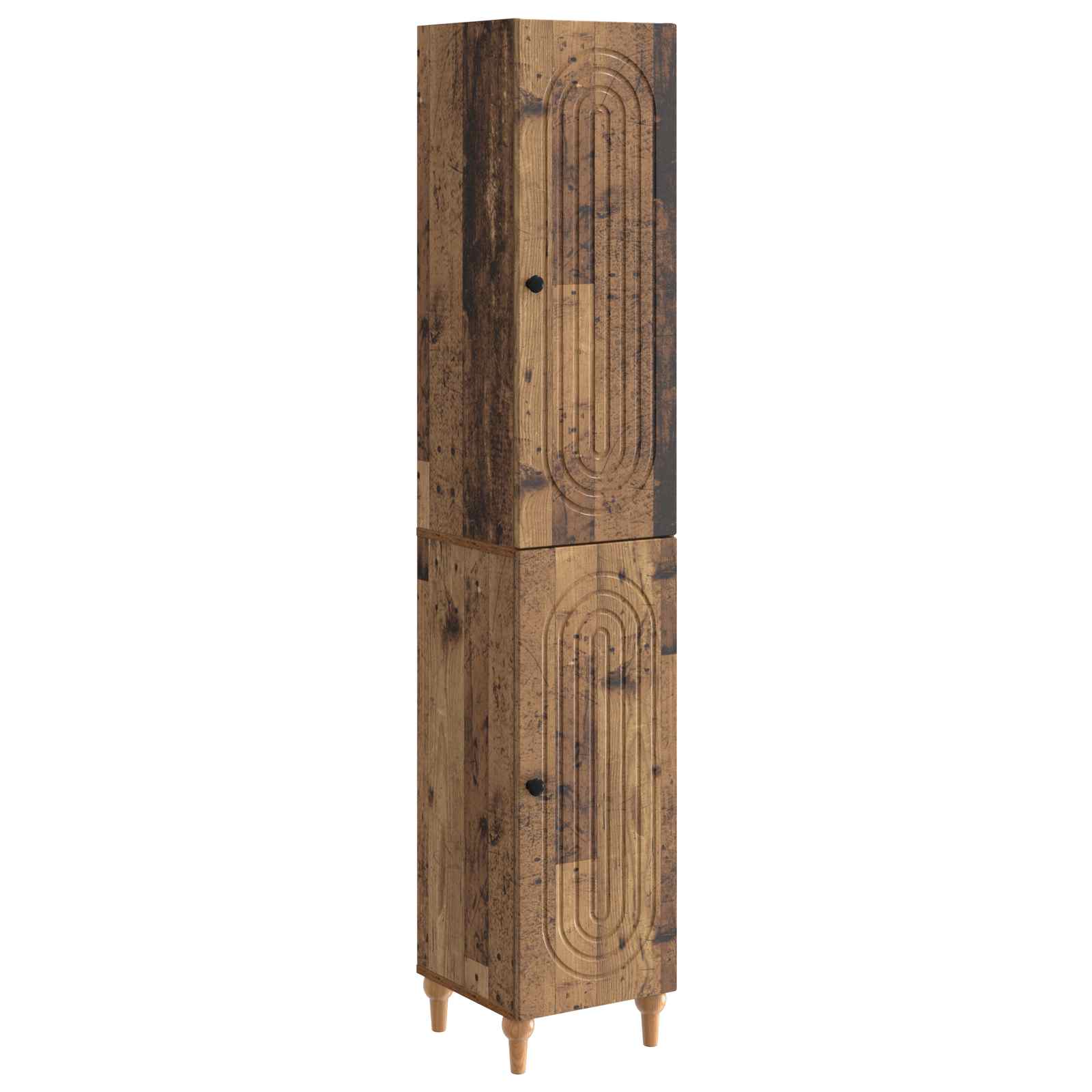 Schrankset 2 stk. Altholz Holzwerkstoff