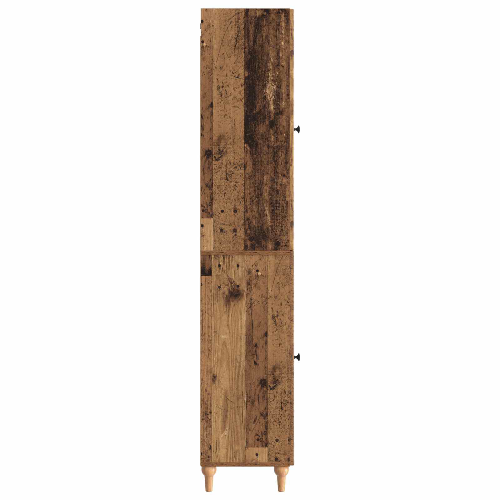 Schrankset 2 stk. Altholz Holzwerkstoff