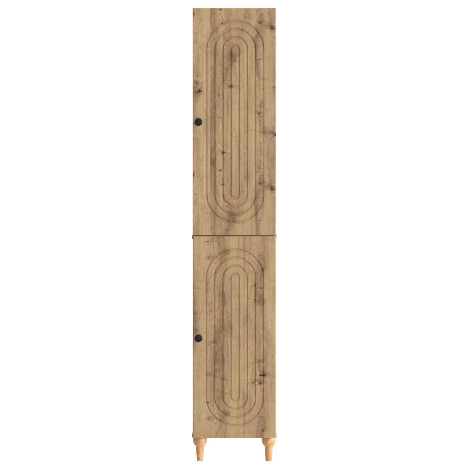 Schrankset 2 stk. Artisan-Eiche Holzwerkstoff
