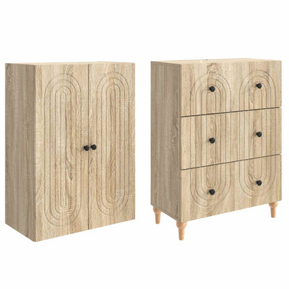 Schrankset 2 stk. Holzwerkstoff