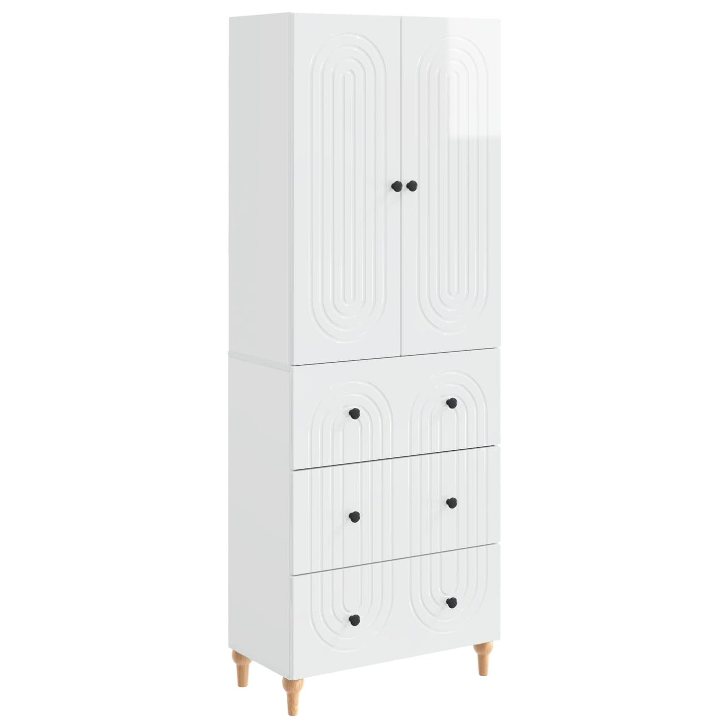 Schrankset 2 stk. Holzwerkstoff