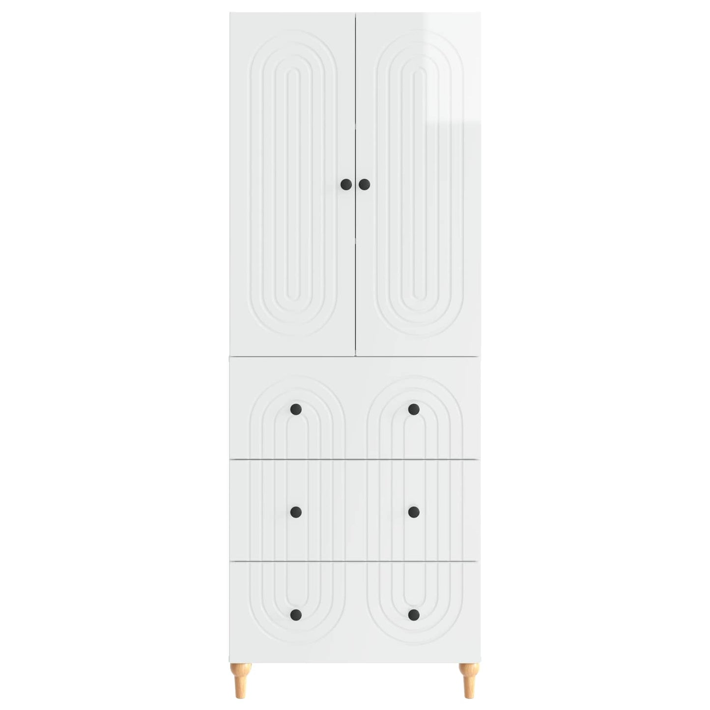 Schrankset 2 stk. Holzwerkstoff