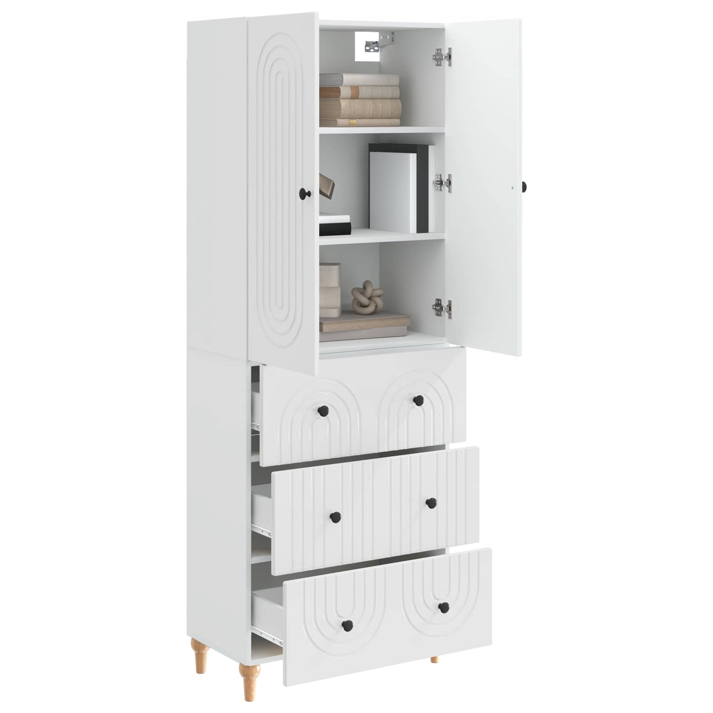 Schrankset 2 stk. Holzwerkstoff