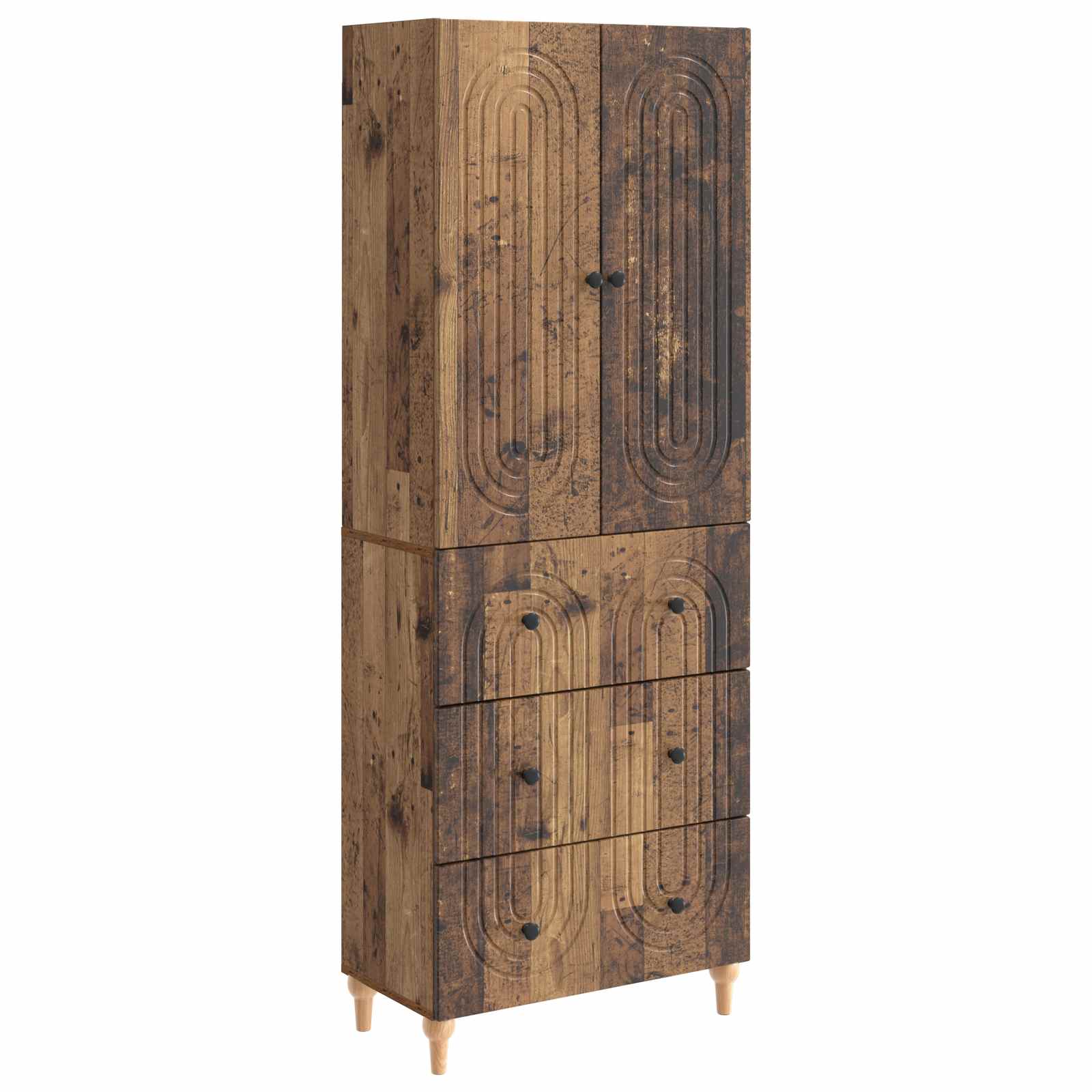 Schrankset 2 stk. Holzwerkstoff