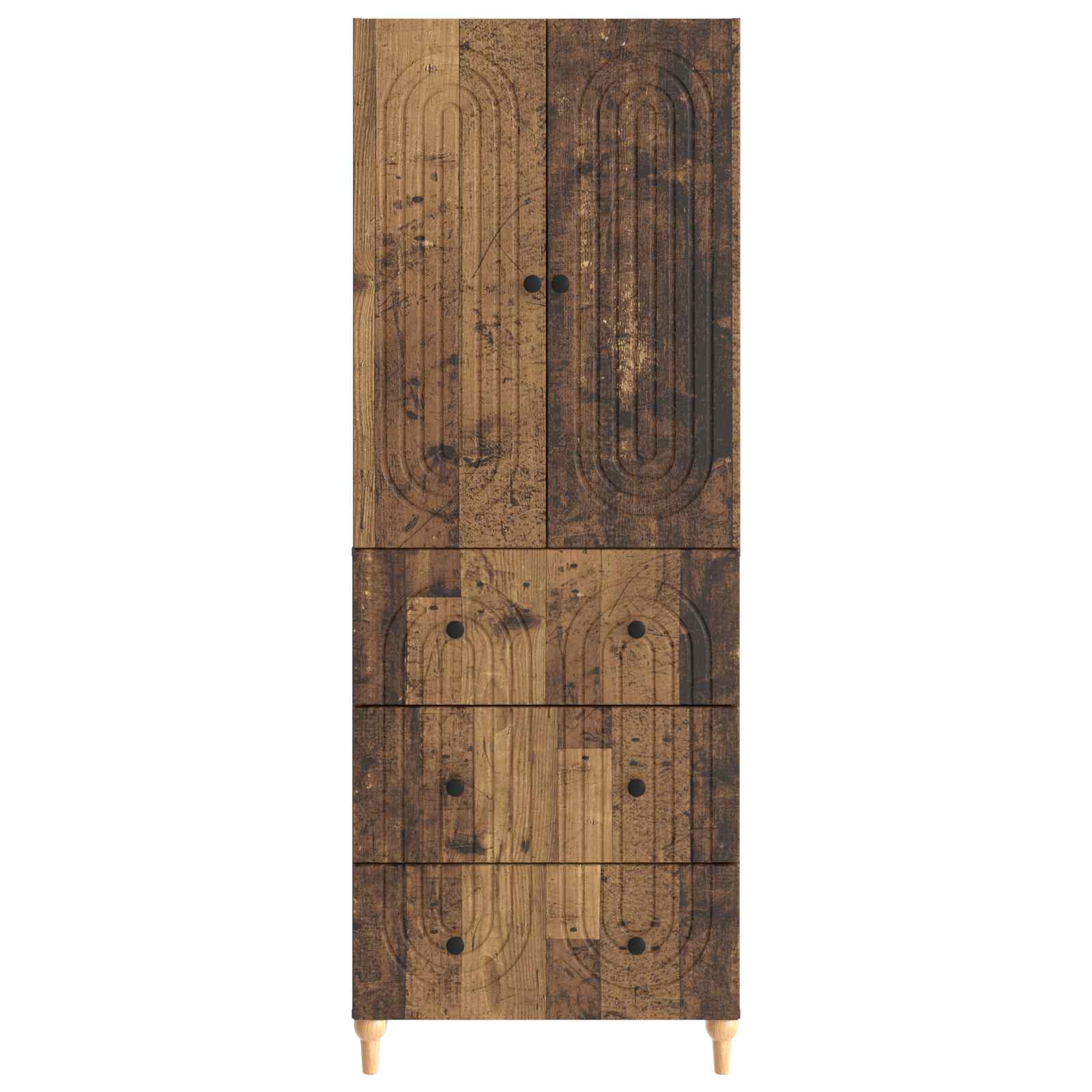 Schrankset 2 stk. Holzwerkstoff