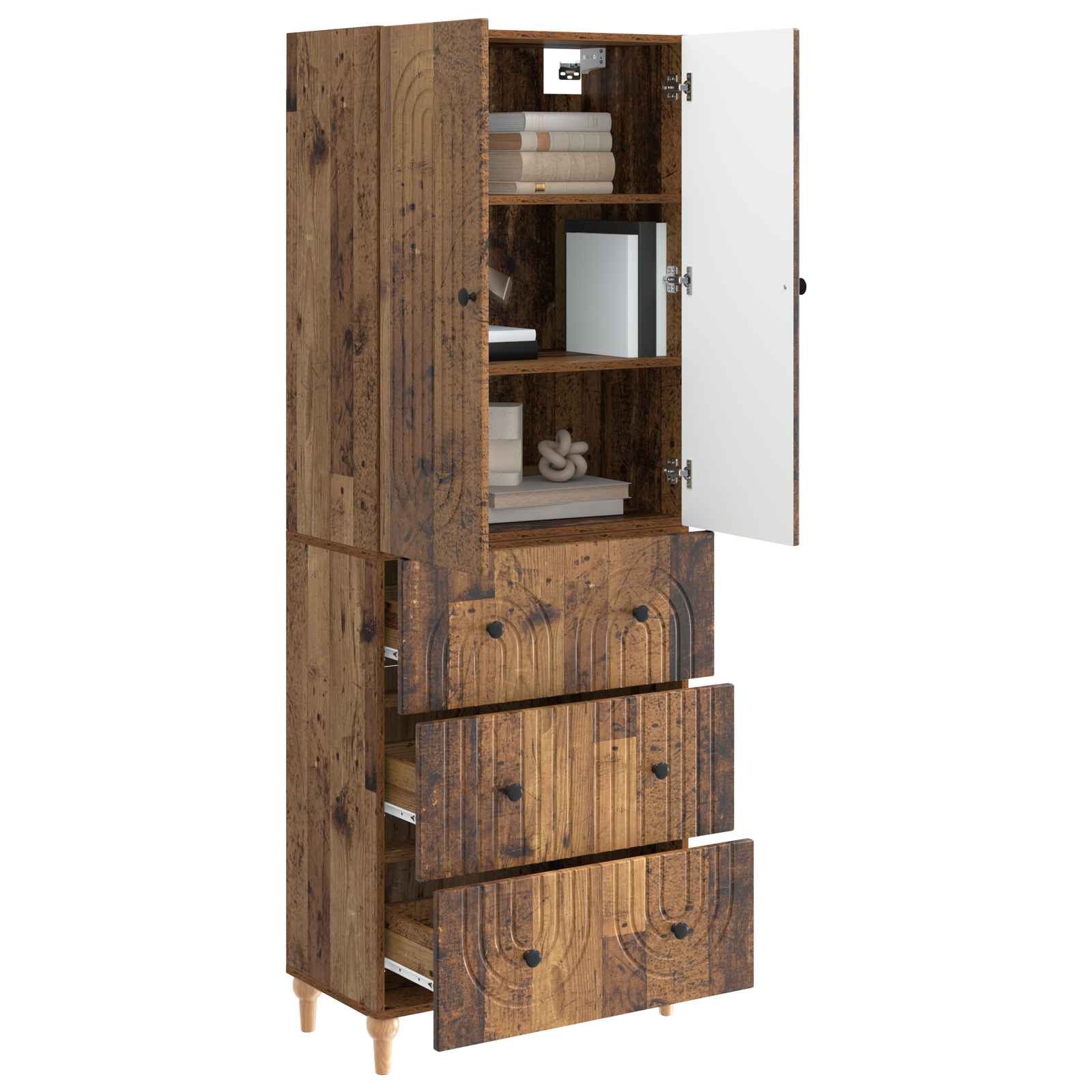 Schrankset 2 stk. Holzwerkstoff