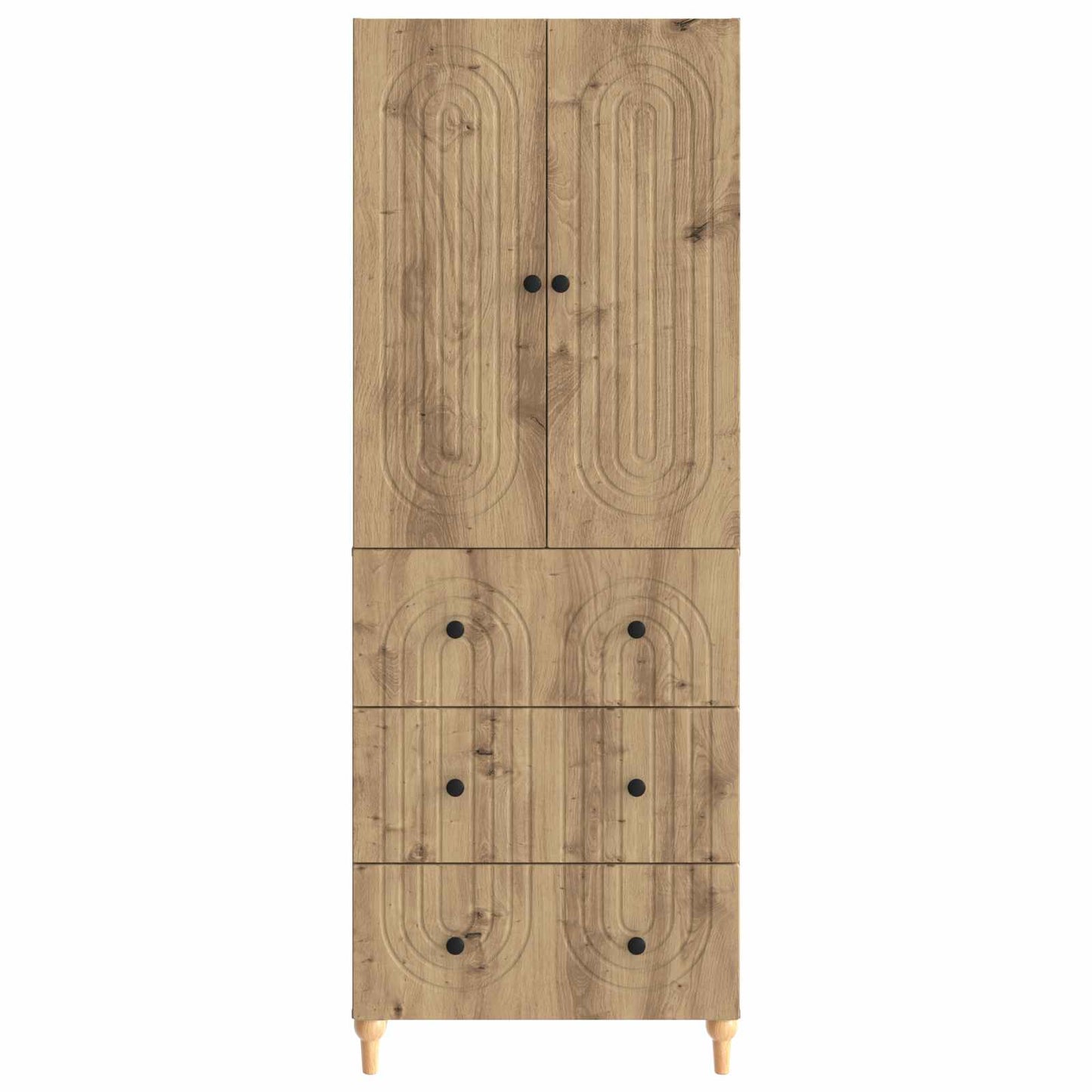 Schrankset 2 stk. Holzwerkstoff