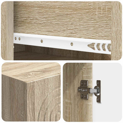 Schrankset 2 stk. Holzwerkstoff