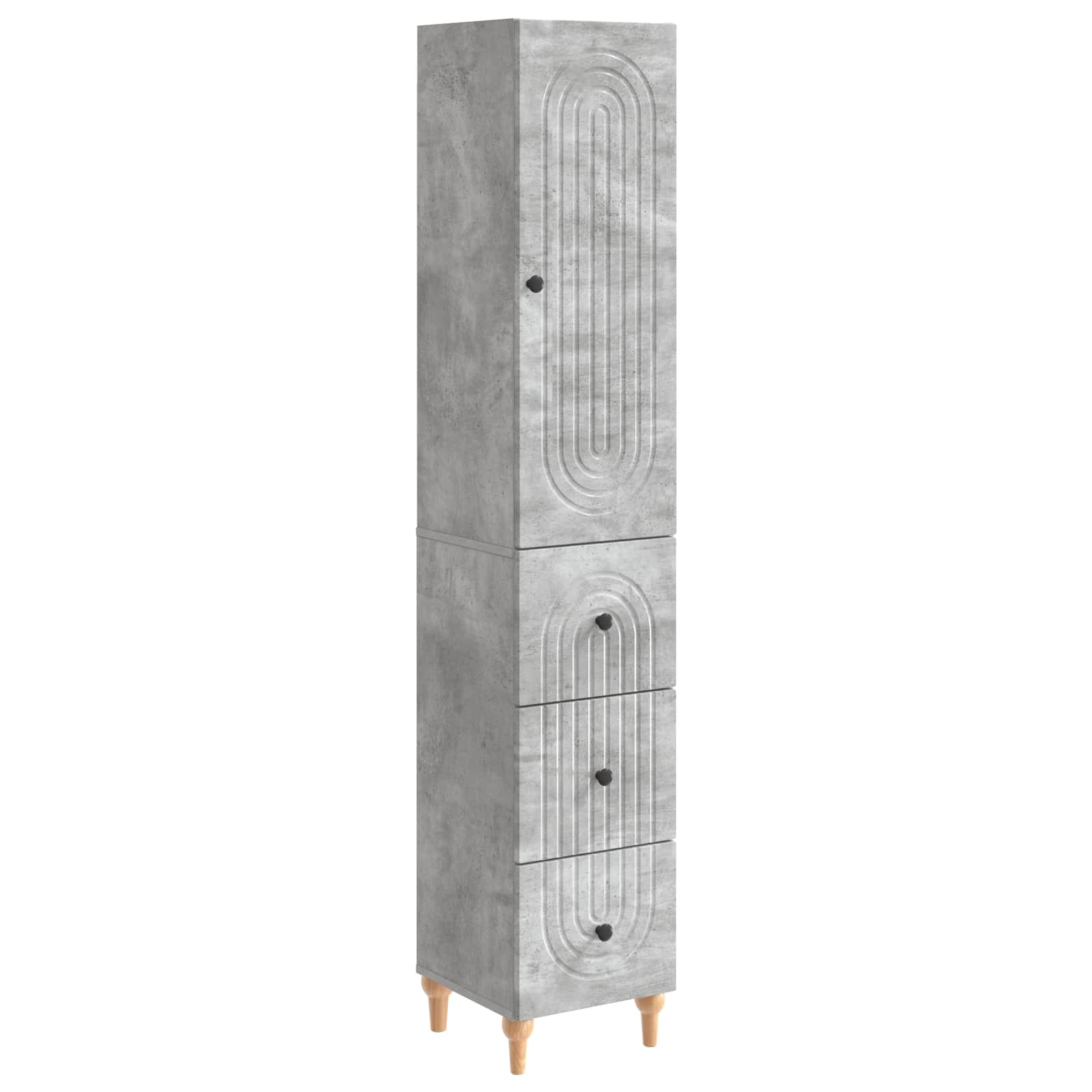 Schrankset 2 stk. Holzwerkstoff