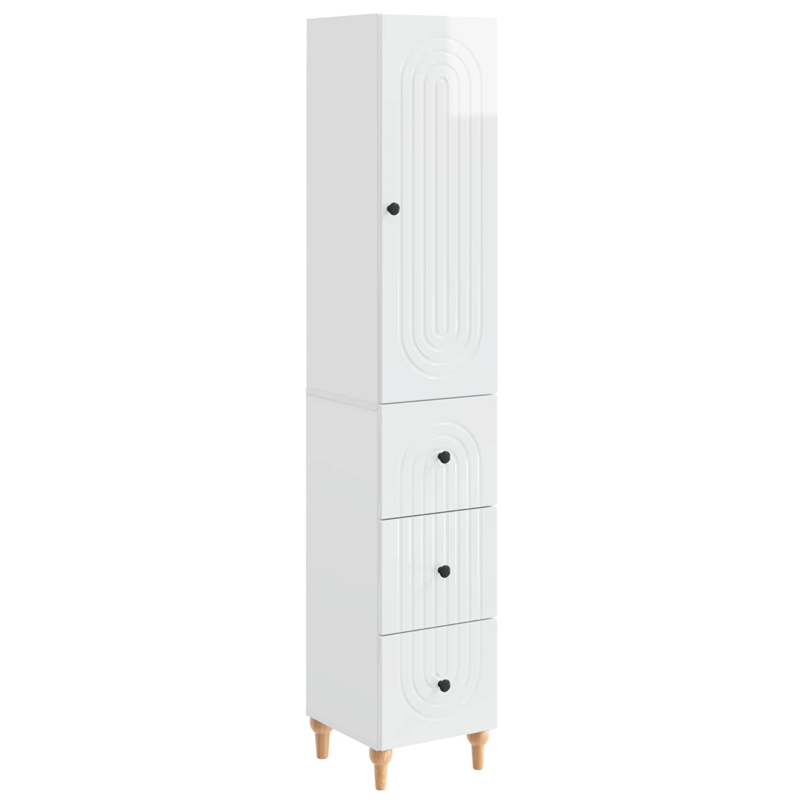 Schrankset 2 stk. Holzwerkstoff