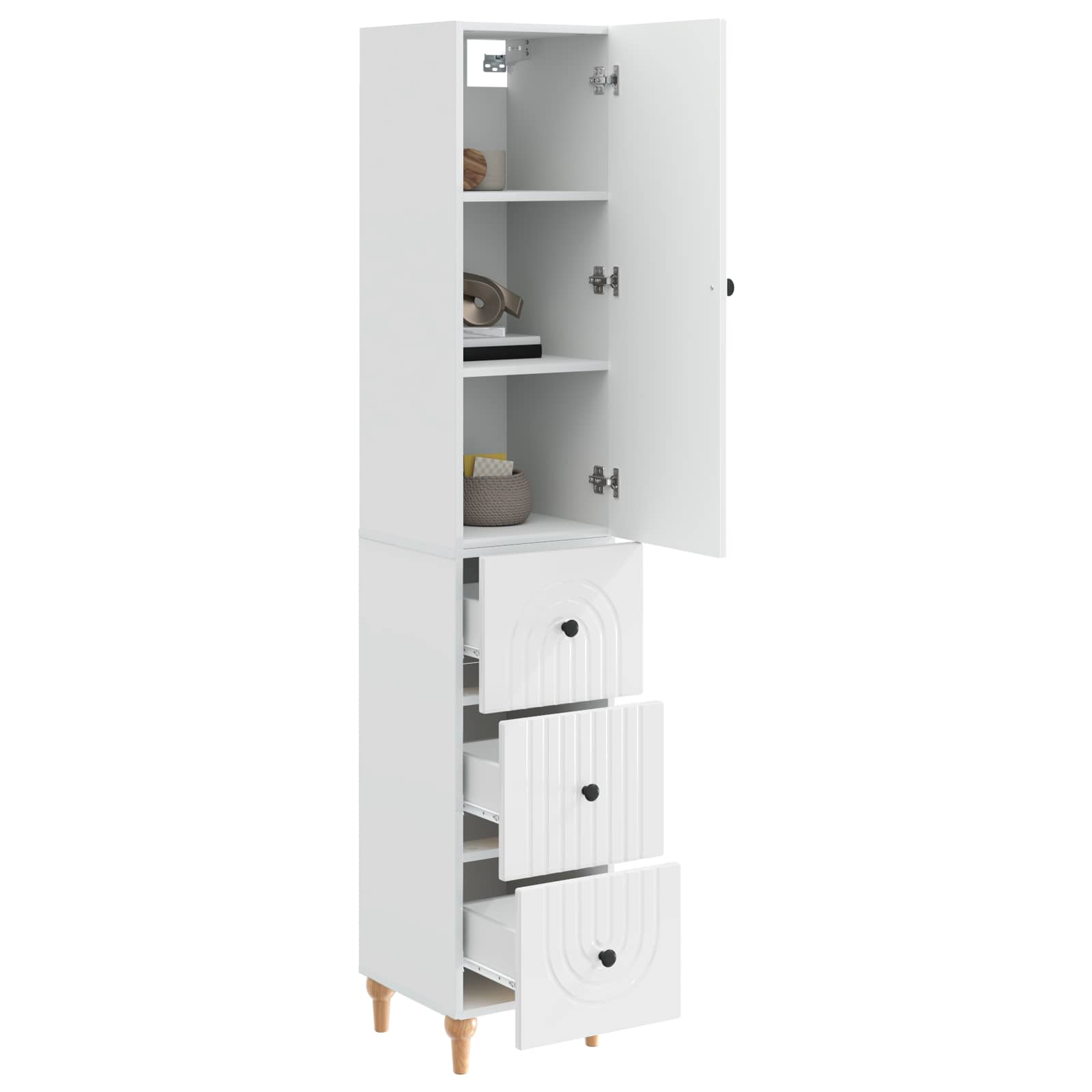 Schrankset 2 stk. Holzwerkstoff