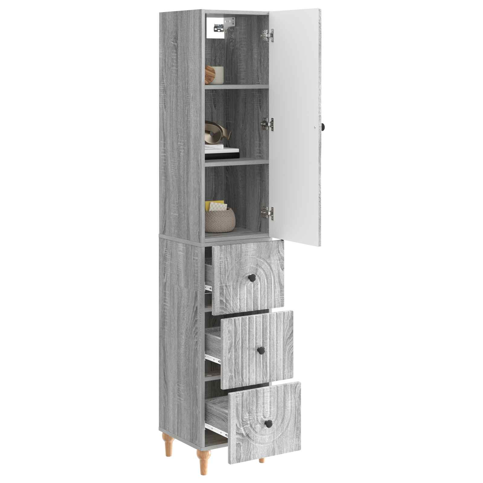 Schrankset 2 stk. Holzwerkstoff