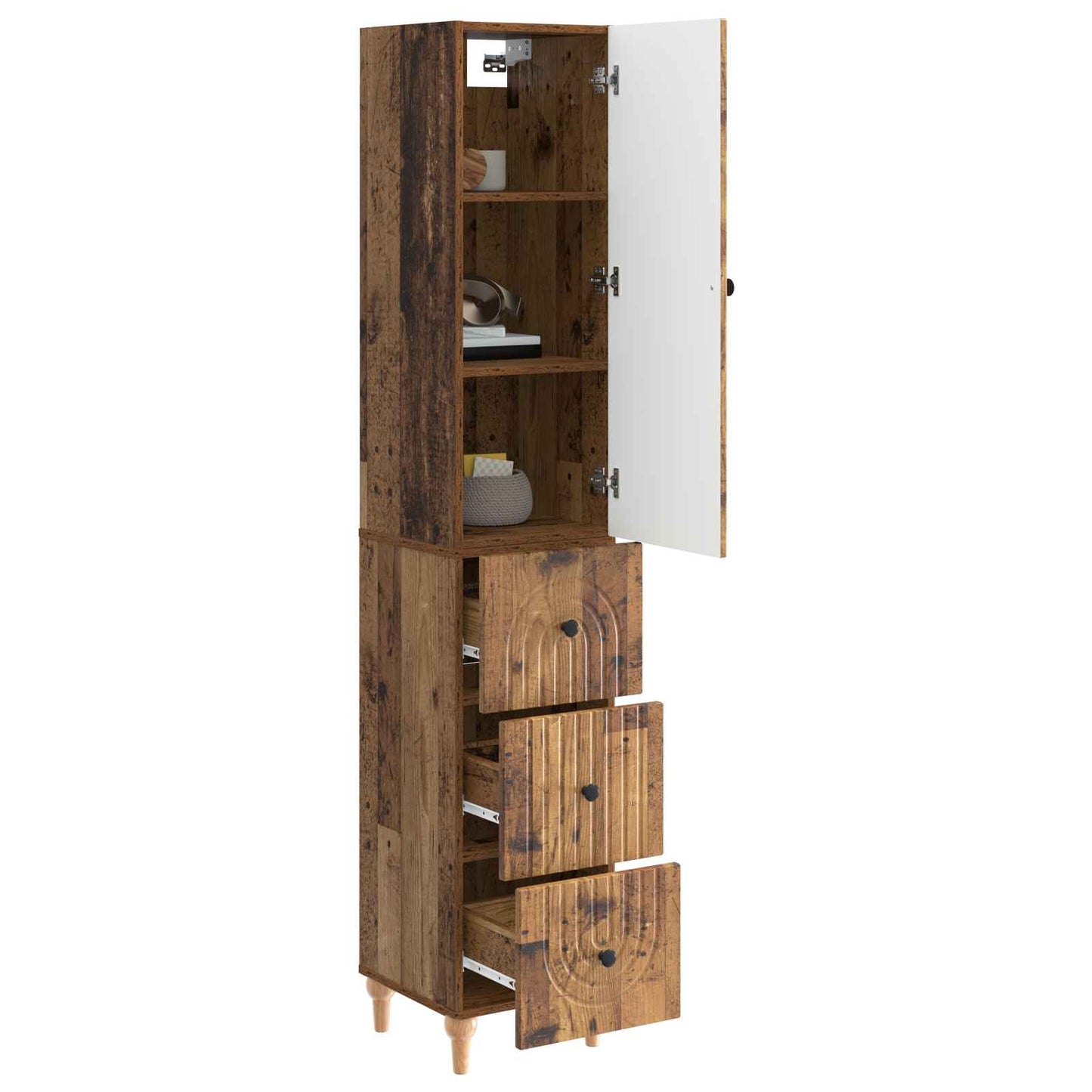 Schrankset 2 stk. Holzwerkstoff