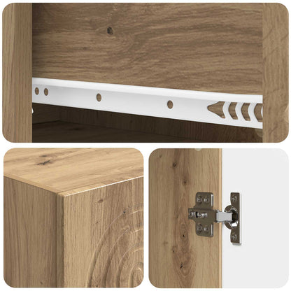 Schrankset 2 stk. Holzwerkstoff